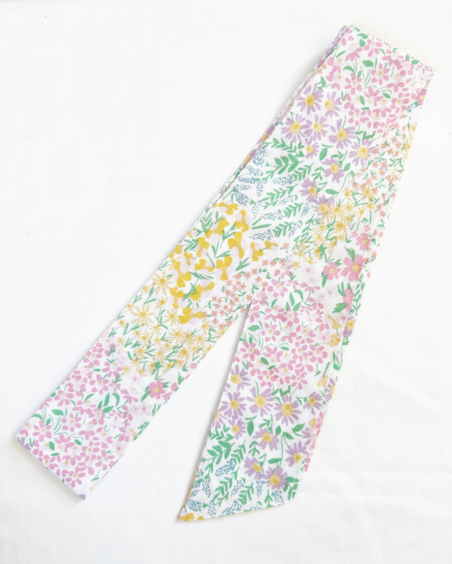 VersaTie hair & neck tie in Enid floral cotton