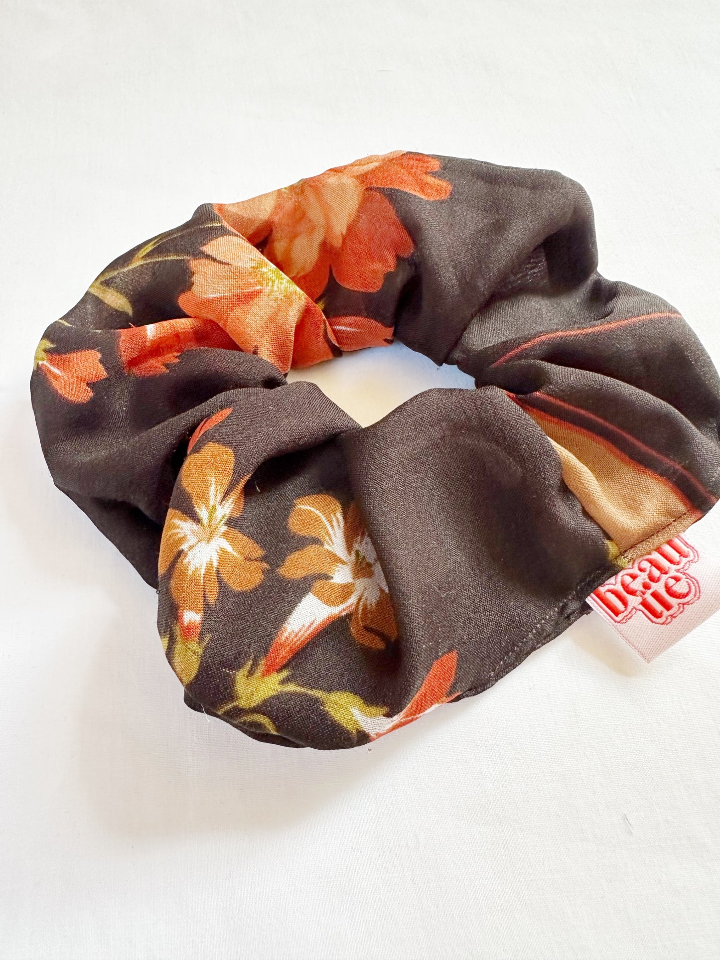 OG scrunchie in Milan floral