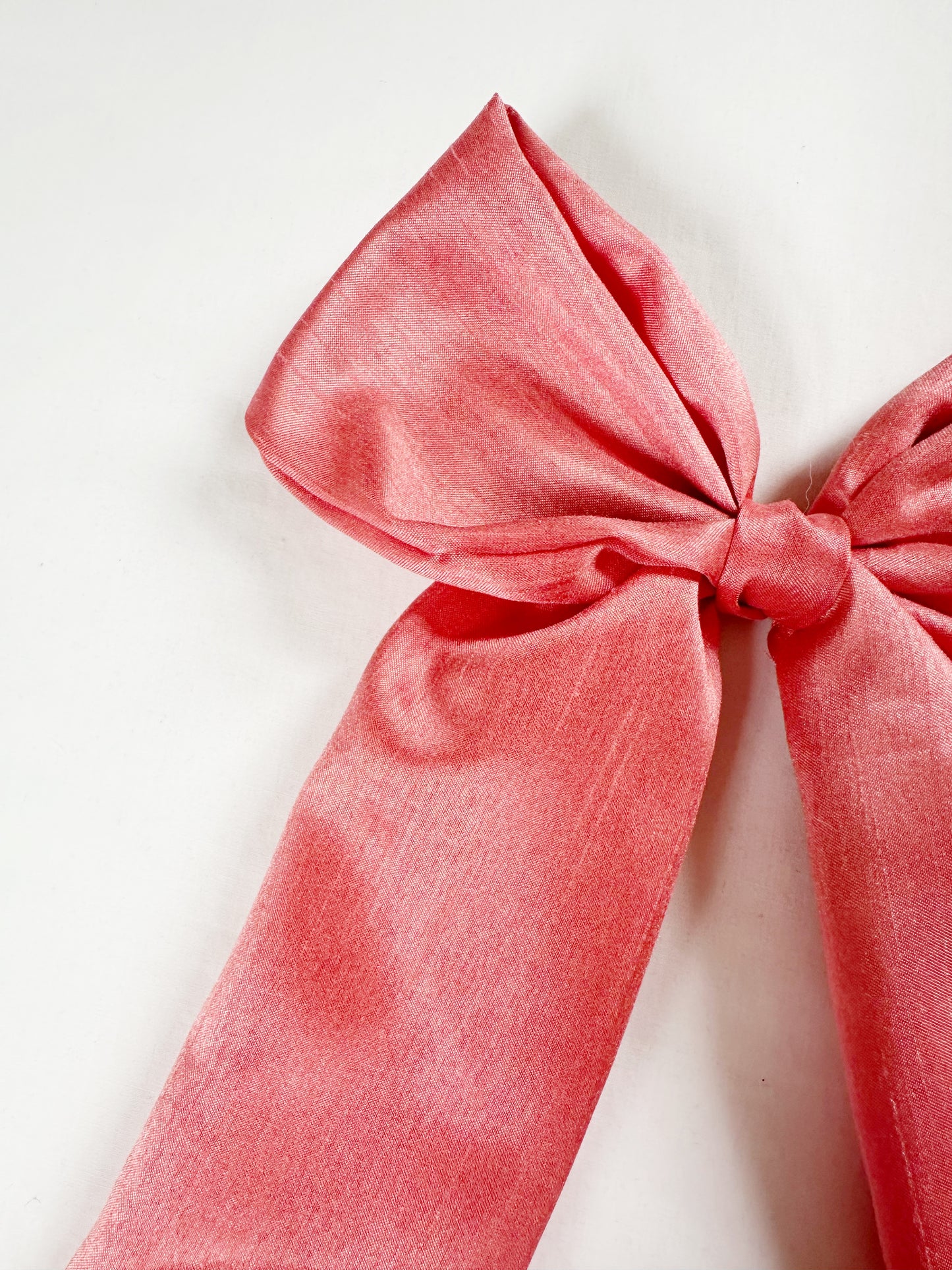 POWER Hair Bow in flamingo pink