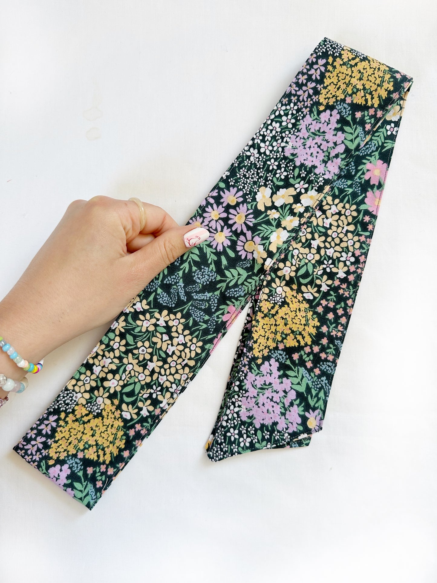 VersaTie hair & neck tie in isobel floral