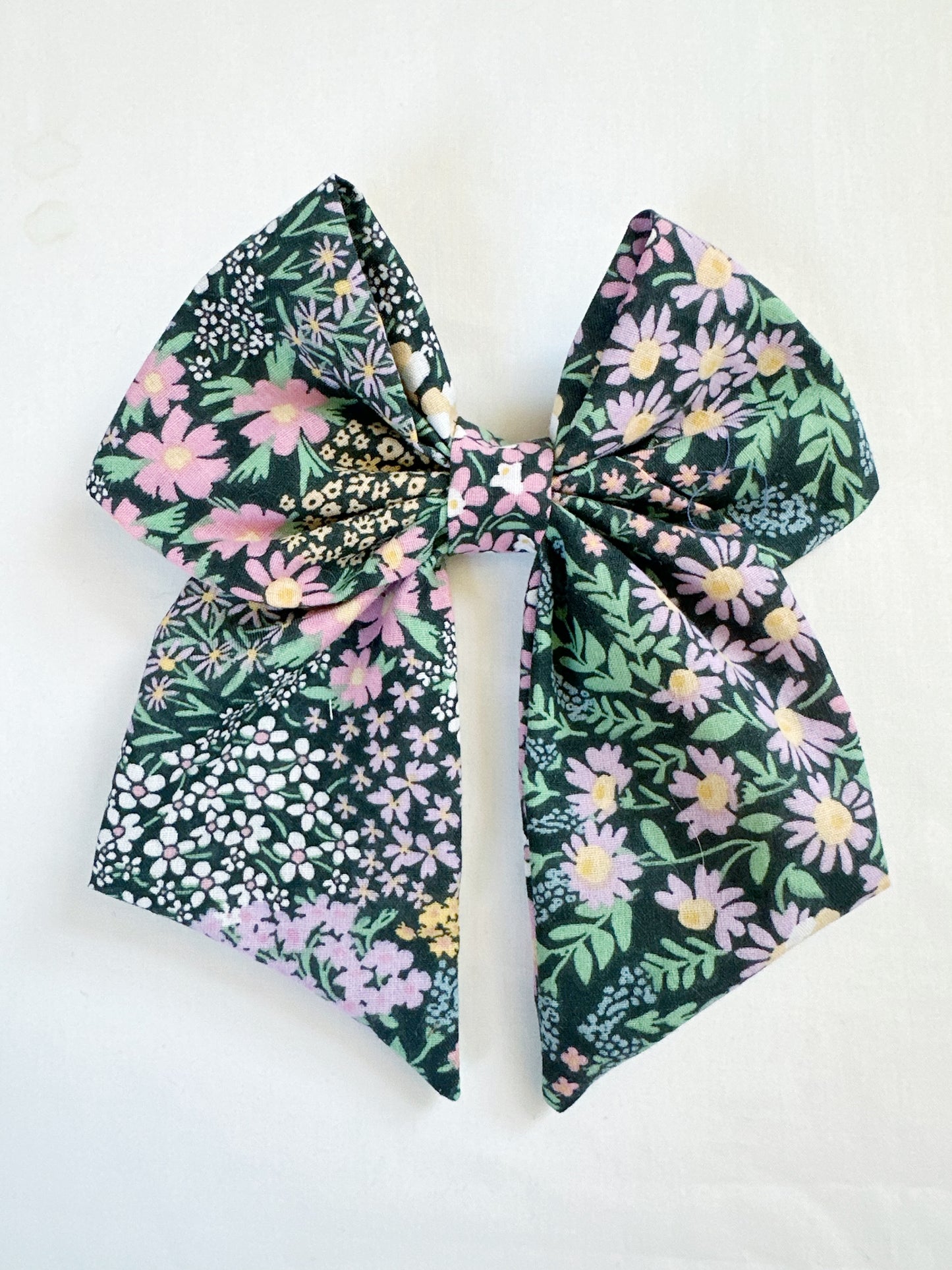 Beau hair bow in Isobel floral