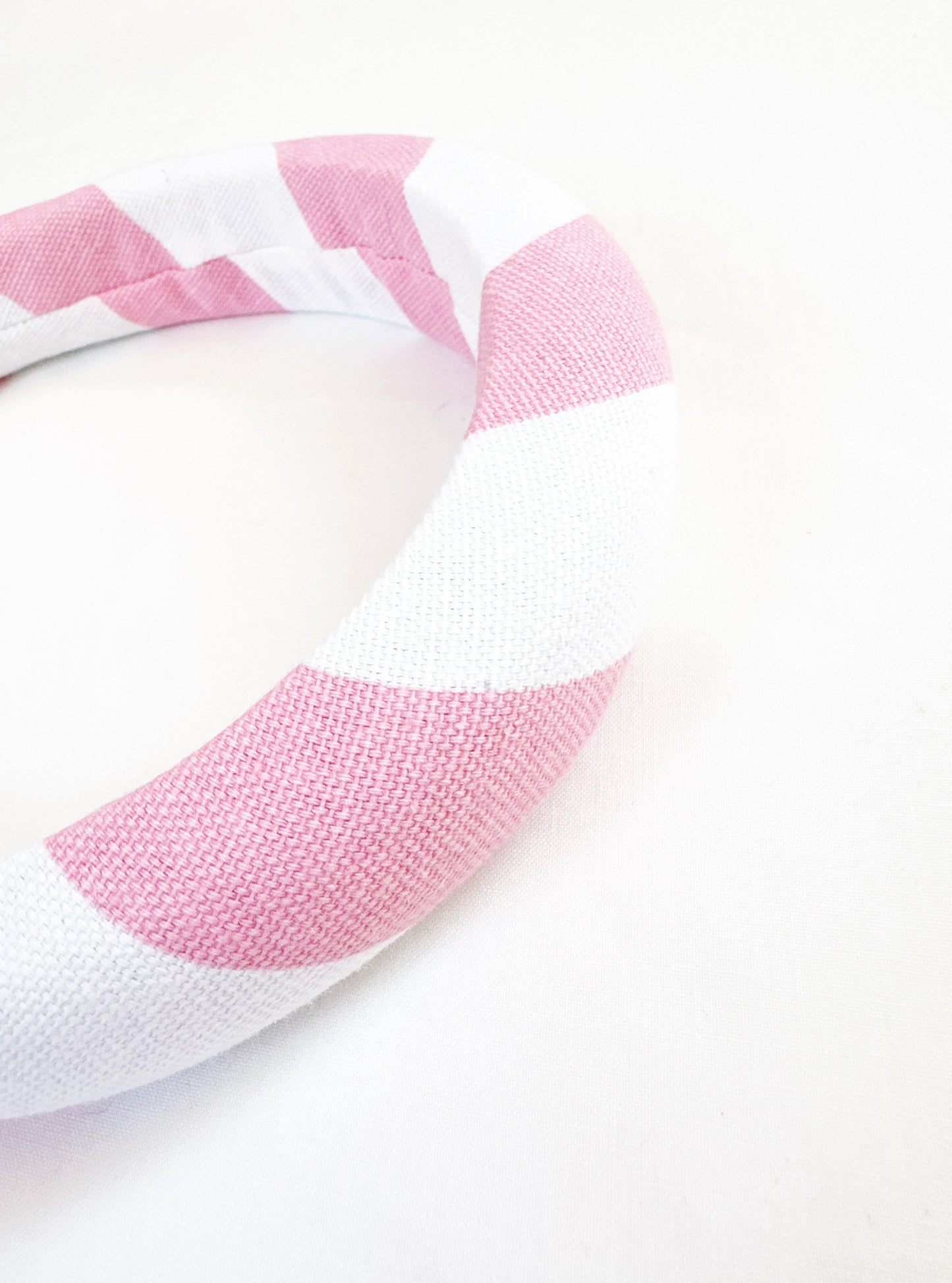 Padded Headband in Penny candy stripe