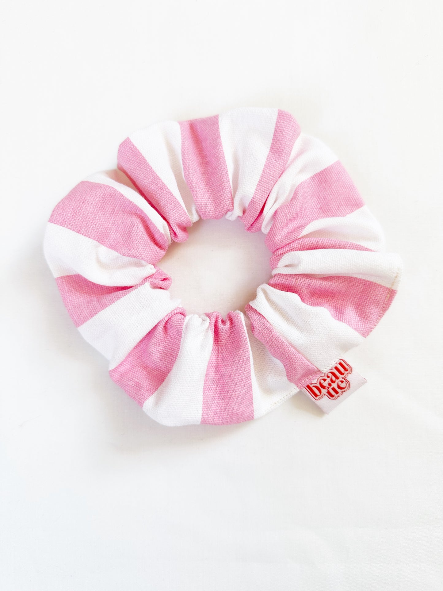 OG scrunchie in Penny candy stripe