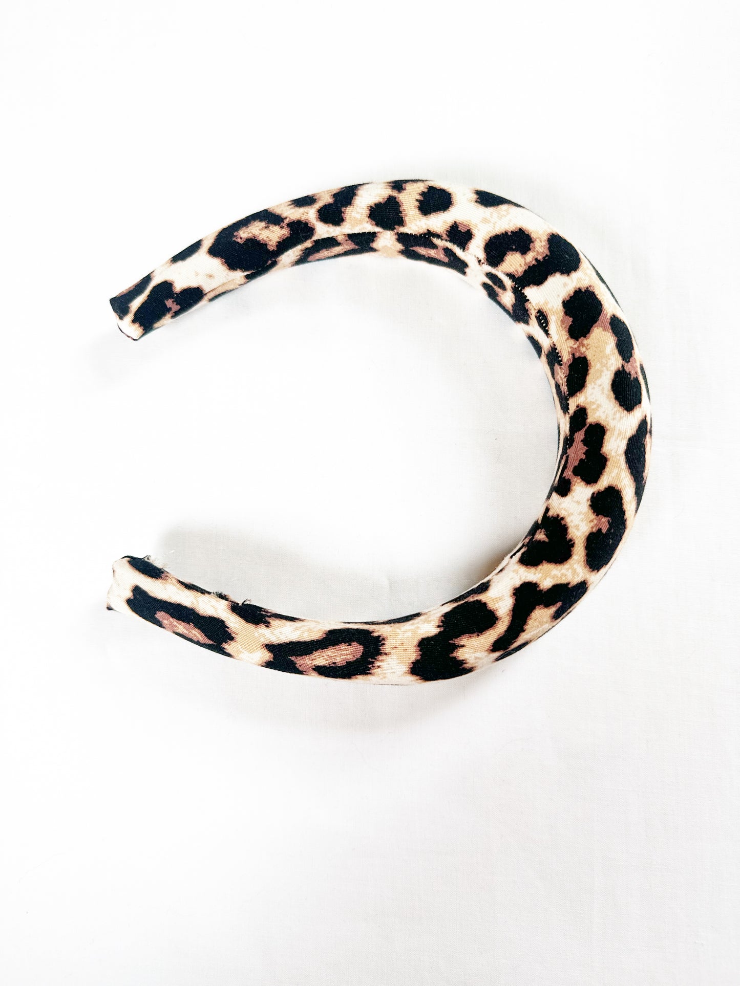 Padded Headband in Leopard Print
