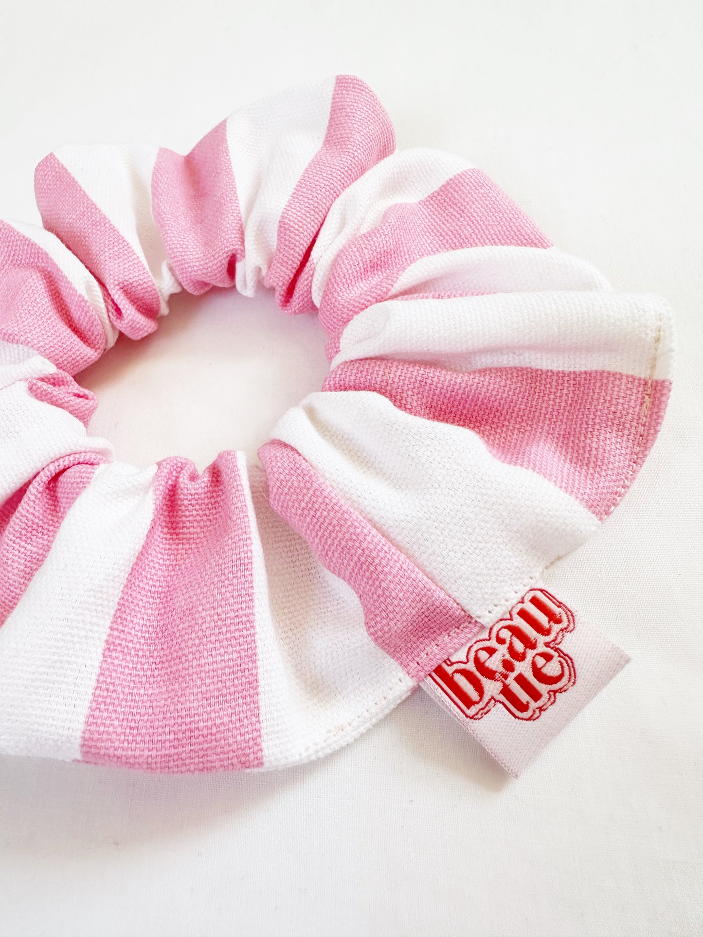 OG scrunchie in Penny candy stripe