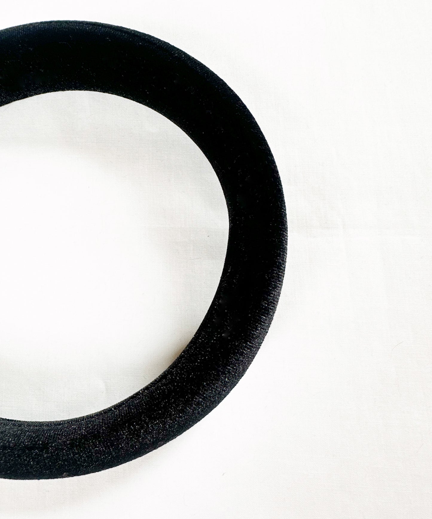 Classic Headband in Black Velvet