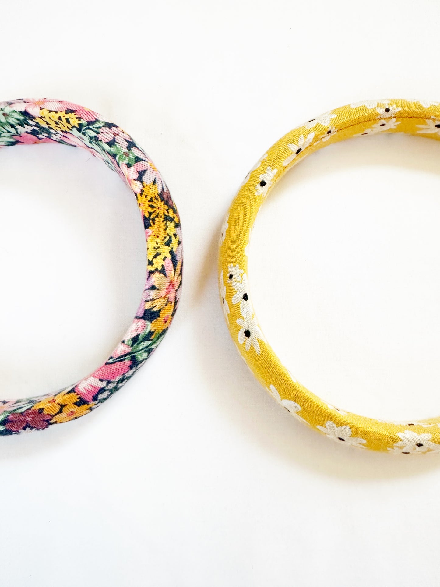 Classic Headband in yellow floral