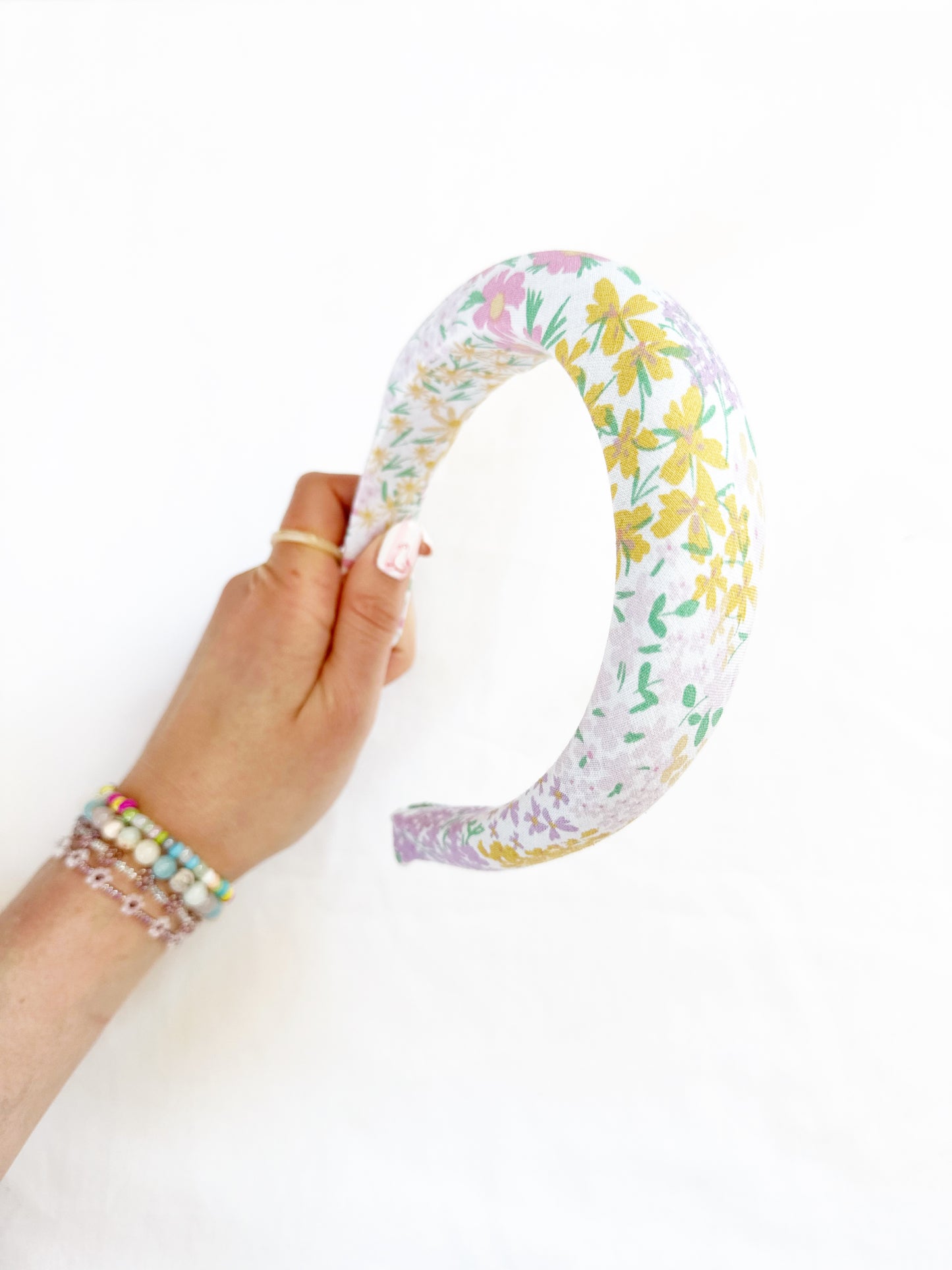 Padded Headband in Enid floral