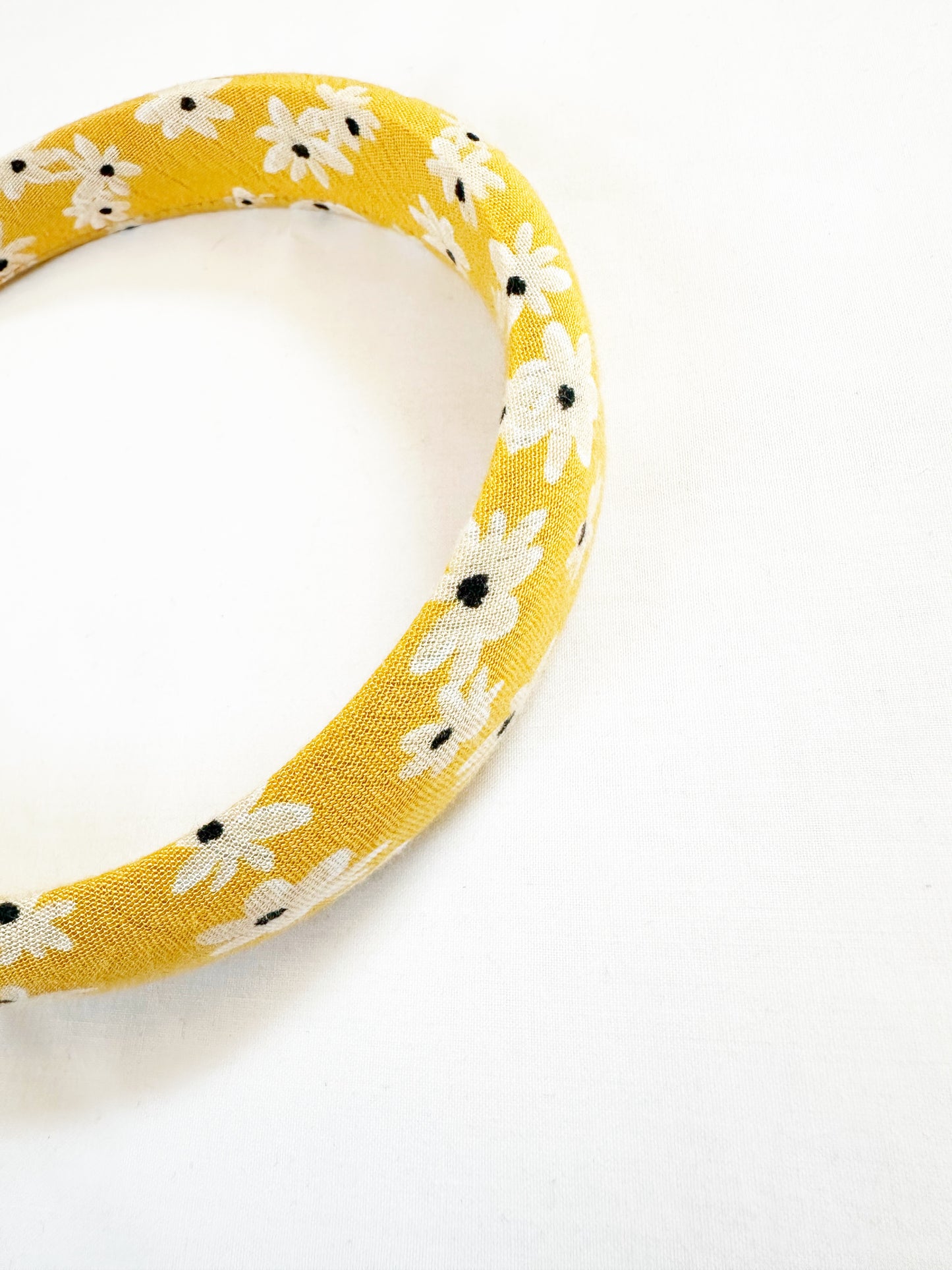 Classic Headband in yellow floral