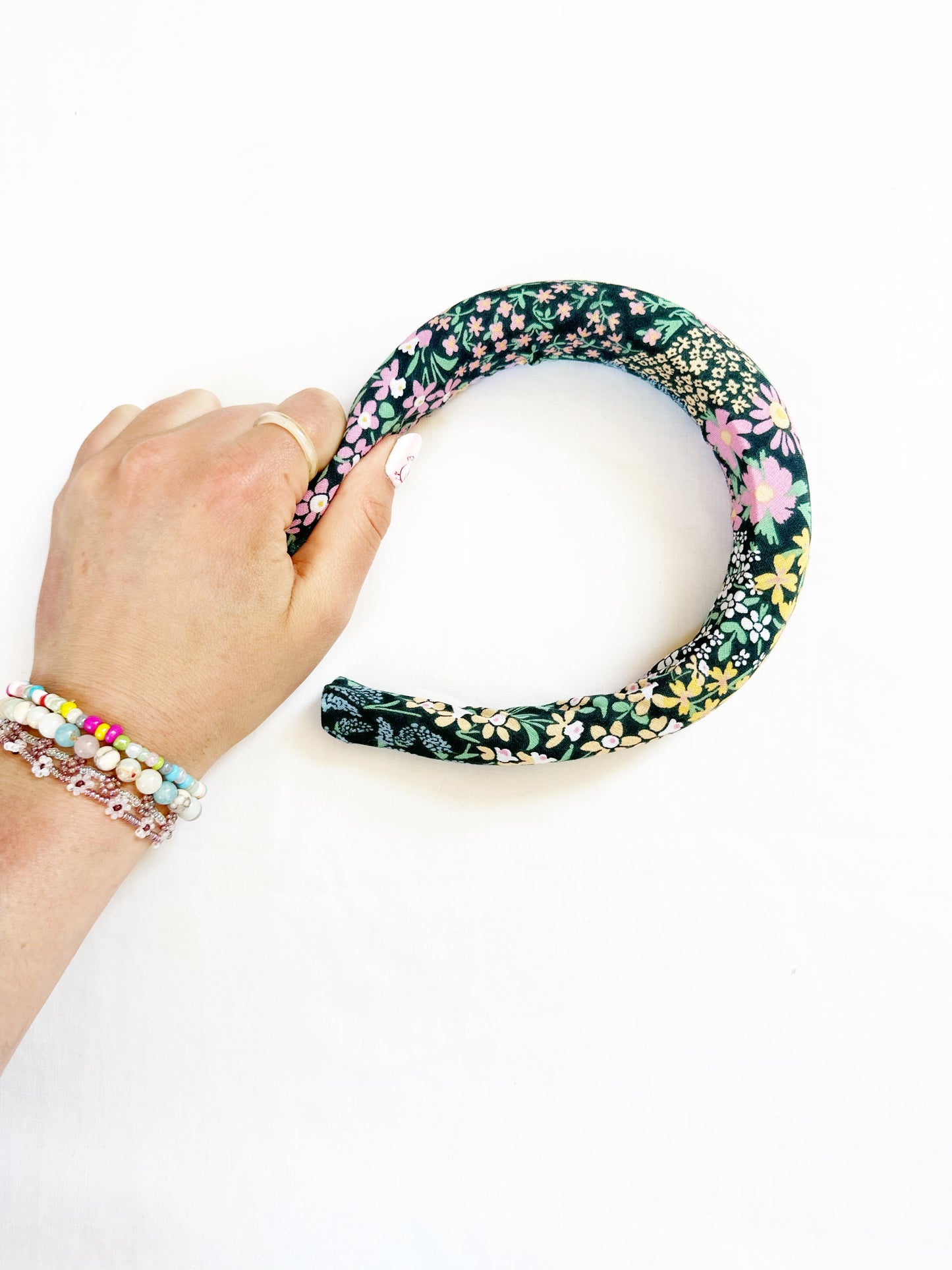 Padded Headband in Isobel floral
