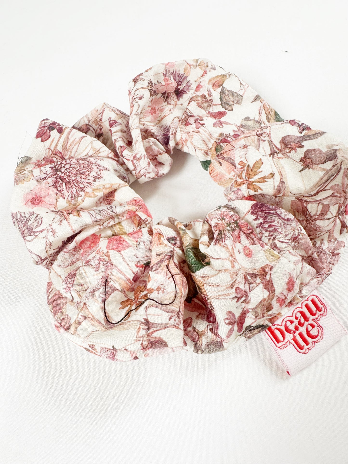 Liberty OG (regular) scrunchie in pink wildflower