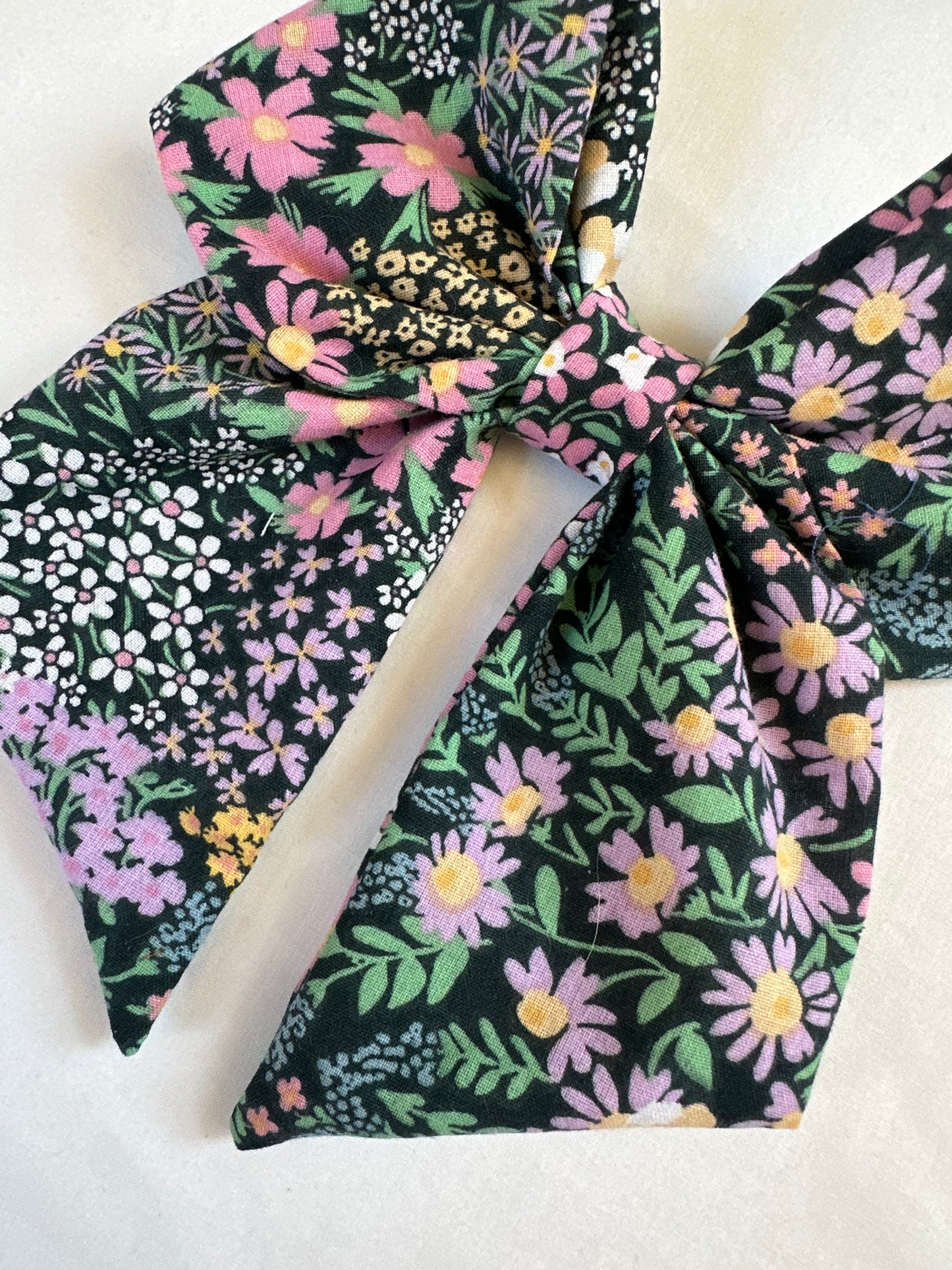 Beau hair bow in Isobel floral