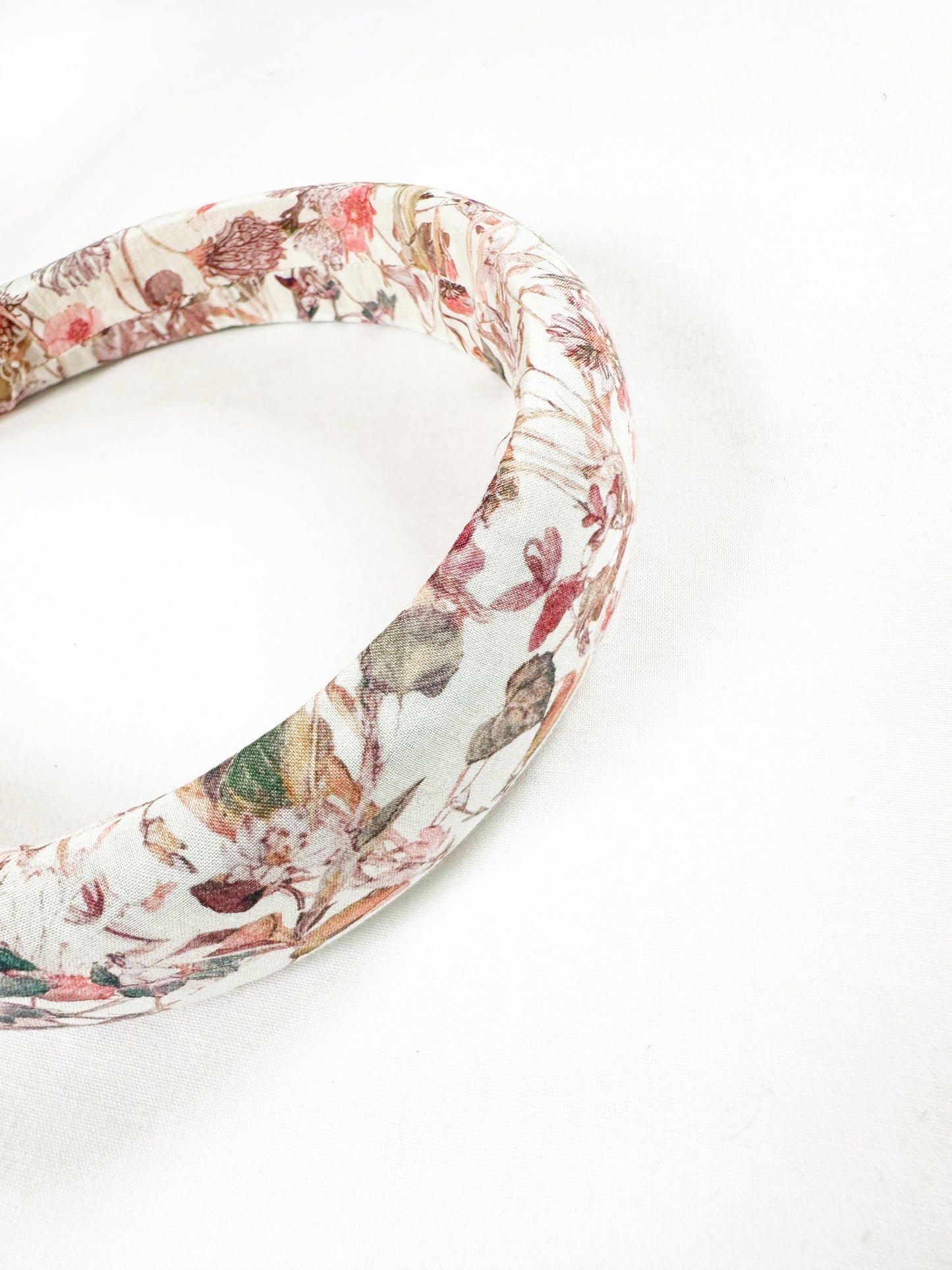 Liberty Classic Headband in pink wildflowers