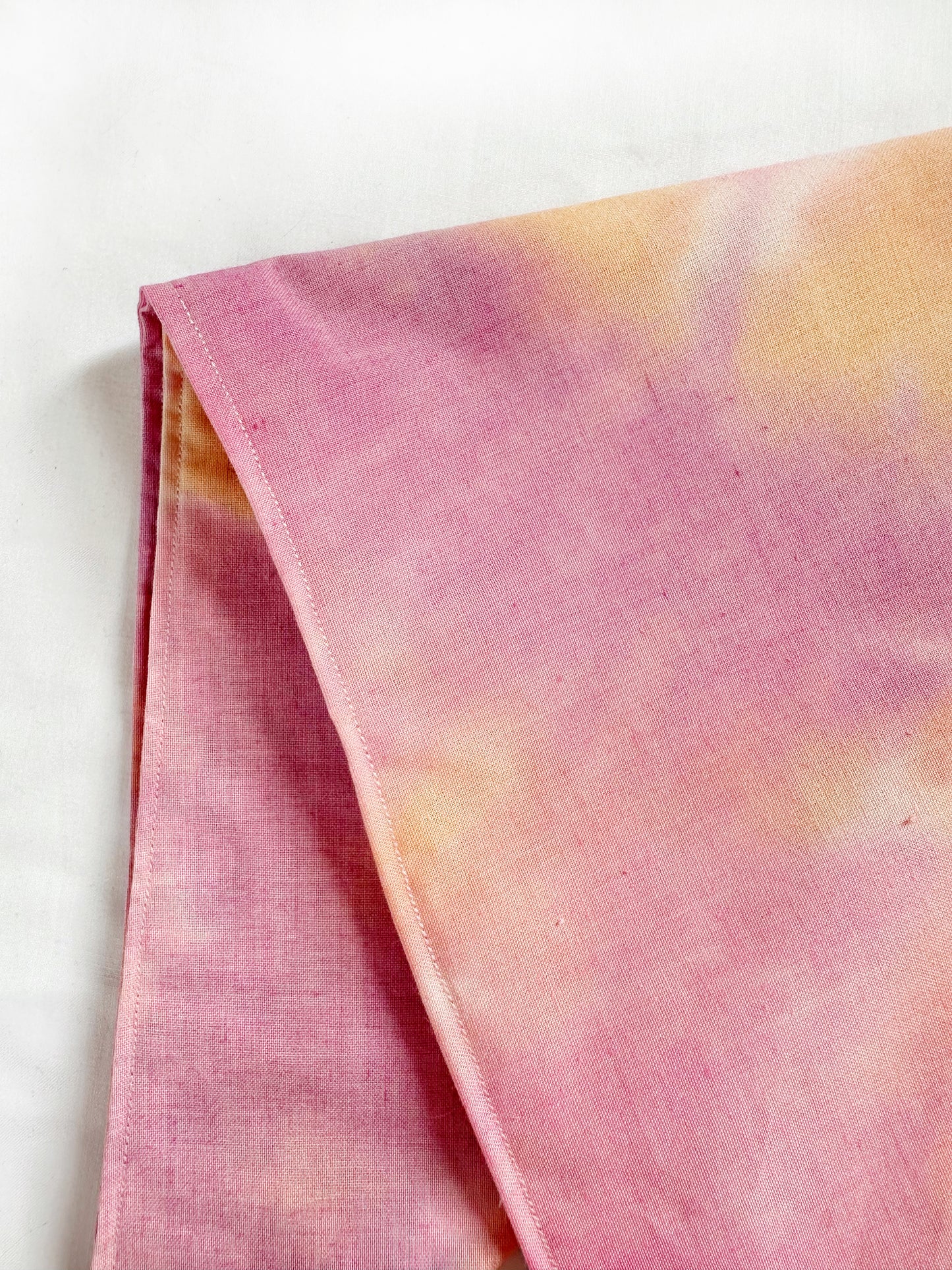 Bandana & neck scarf in sunset tie dye