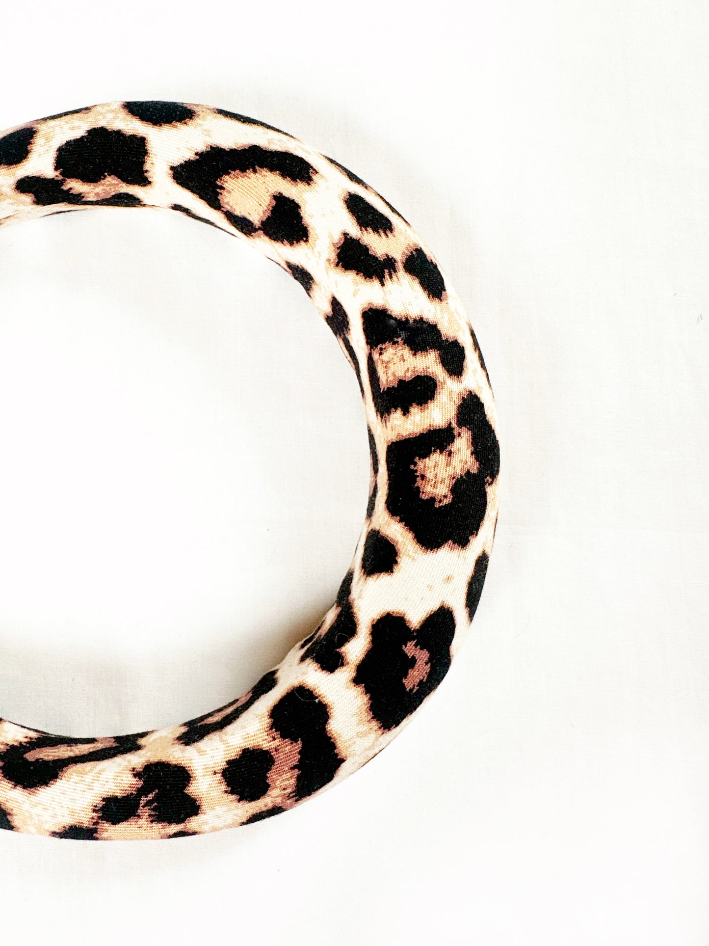 Padded Headband in Leopard Print