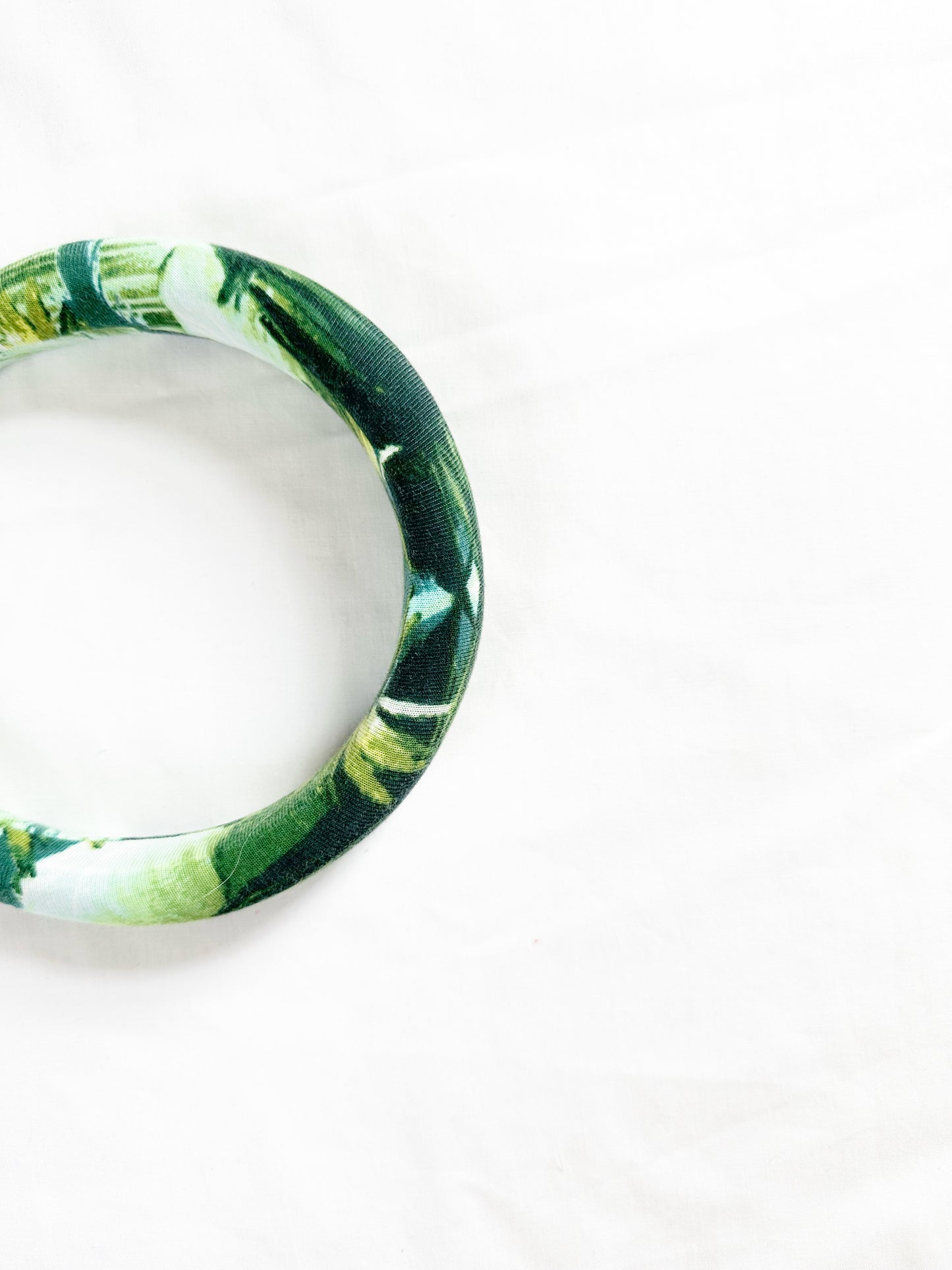 Classic Headband in palm leaf