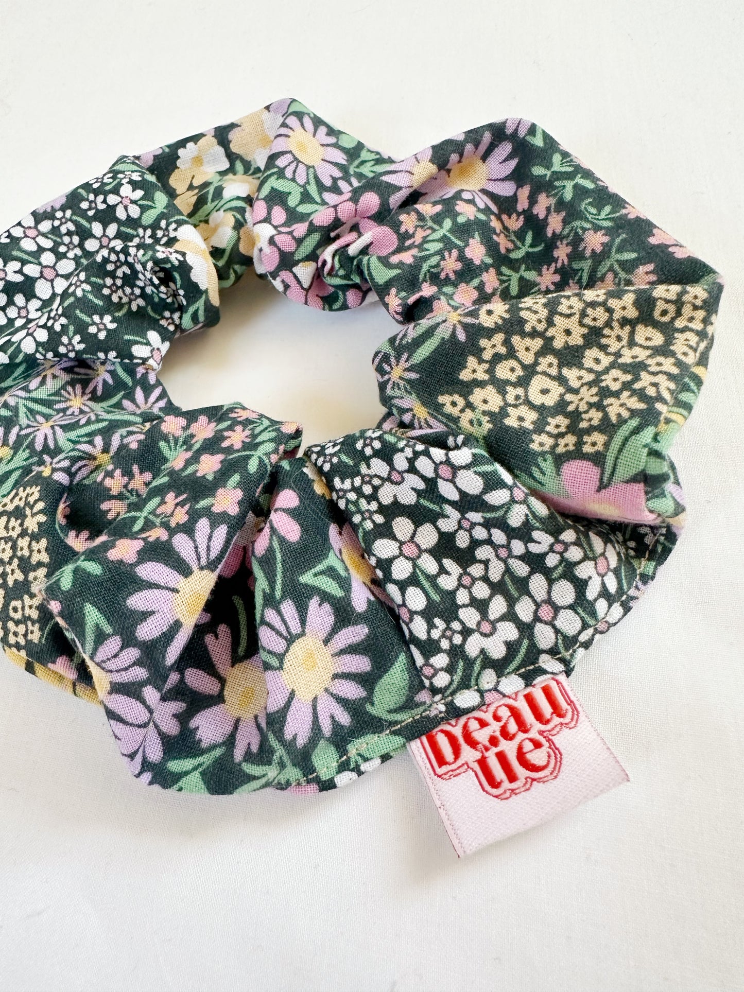 OG scrunchie in Isobel floral