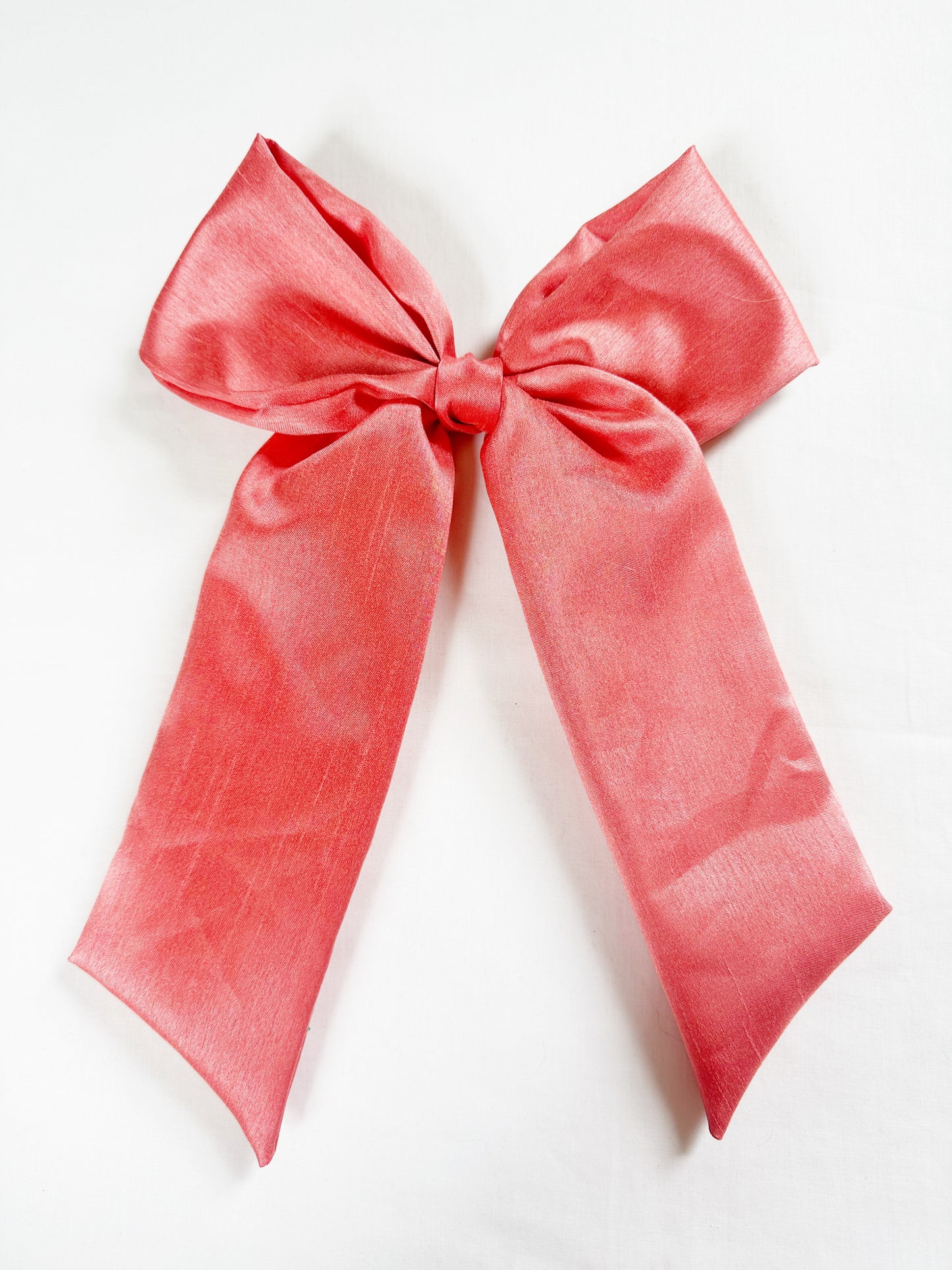 POWER Hair Bow in flamingo pink