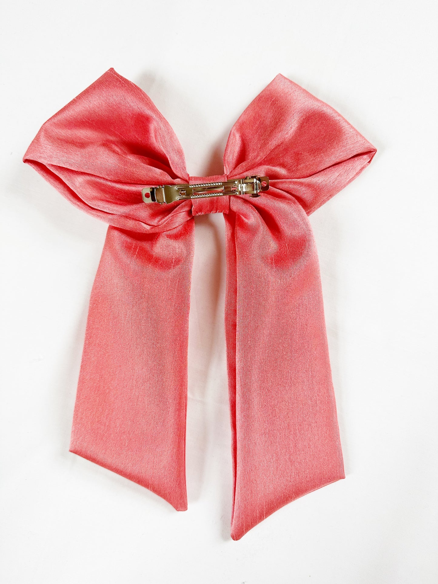 POWER Hair Bow in flamingo pink