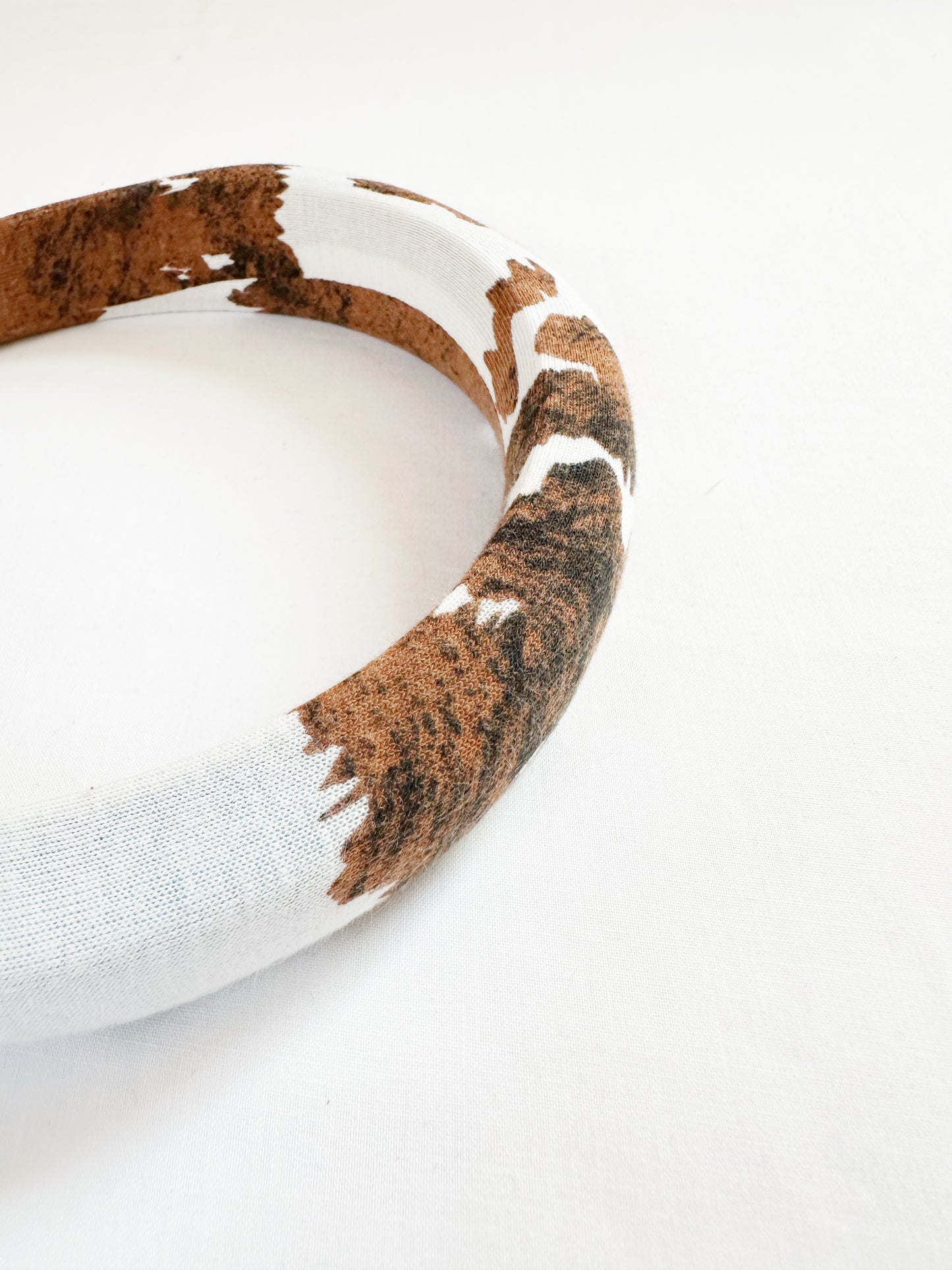 Classic Headband in cow print