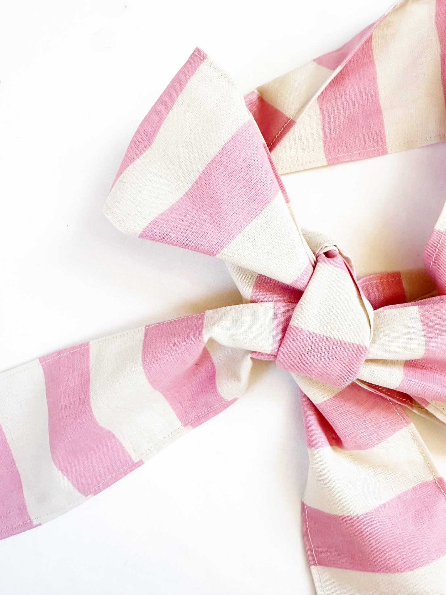 VersaTie hair & neck tie in Penny candy stripe