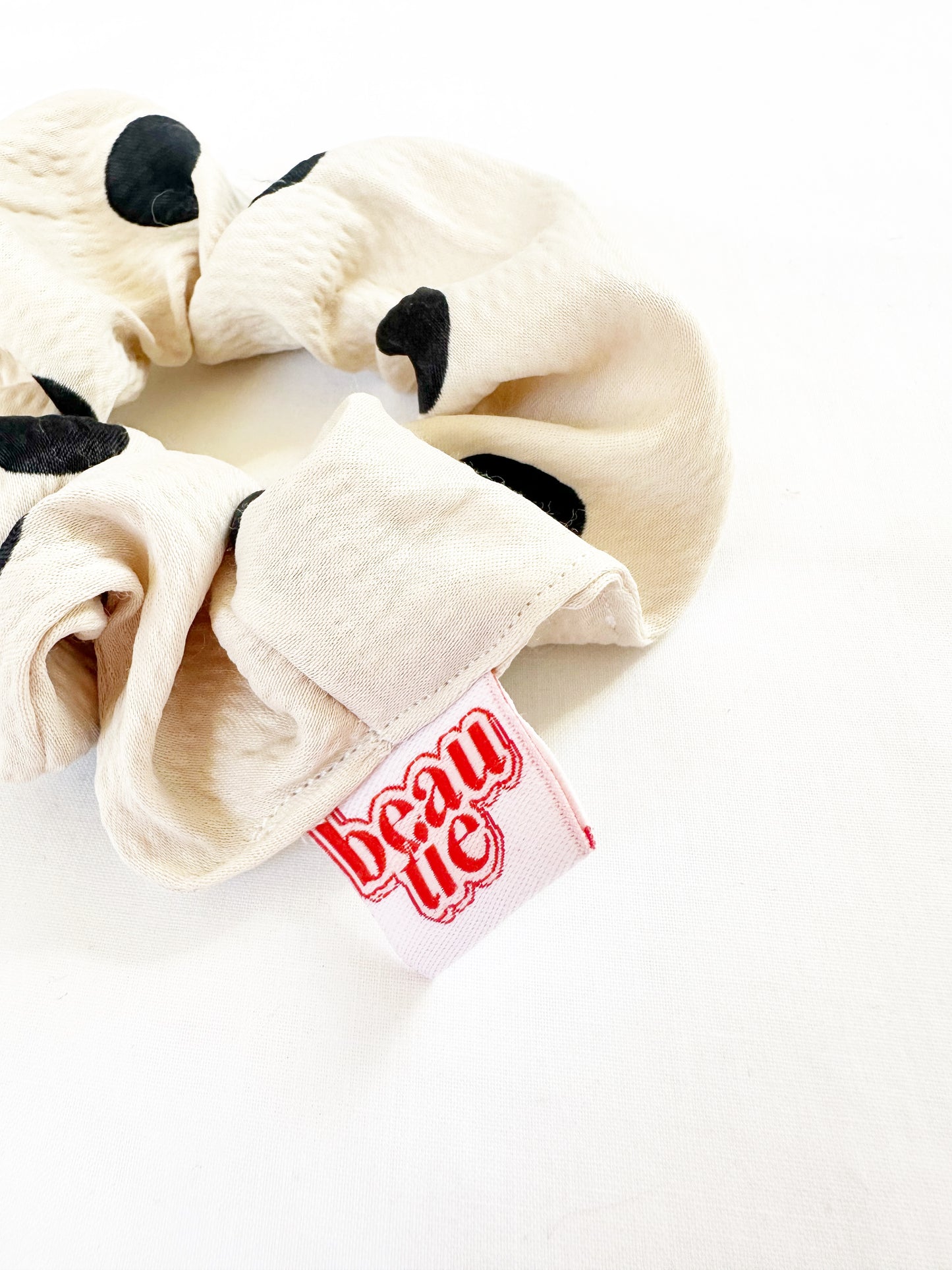 Mini scrunchie in polka dot