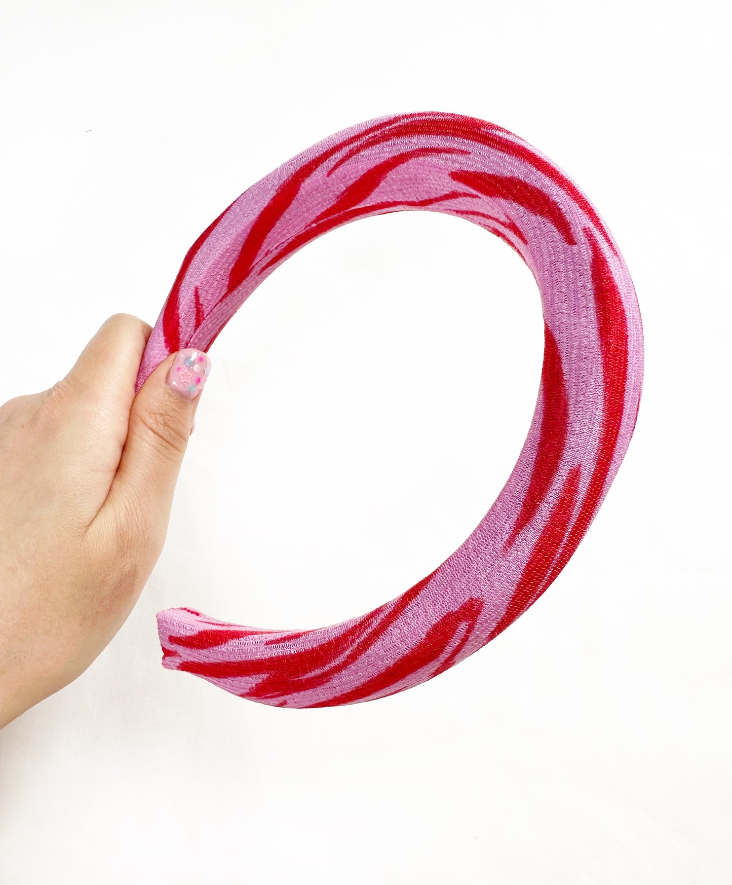 Classic Headband in Pink Zebra