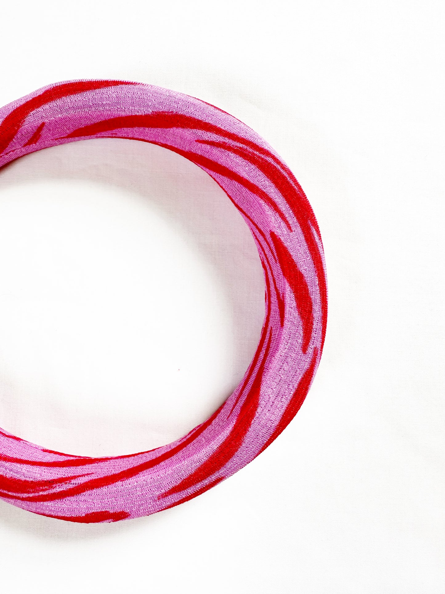 Classic Headband in Pink Zebra