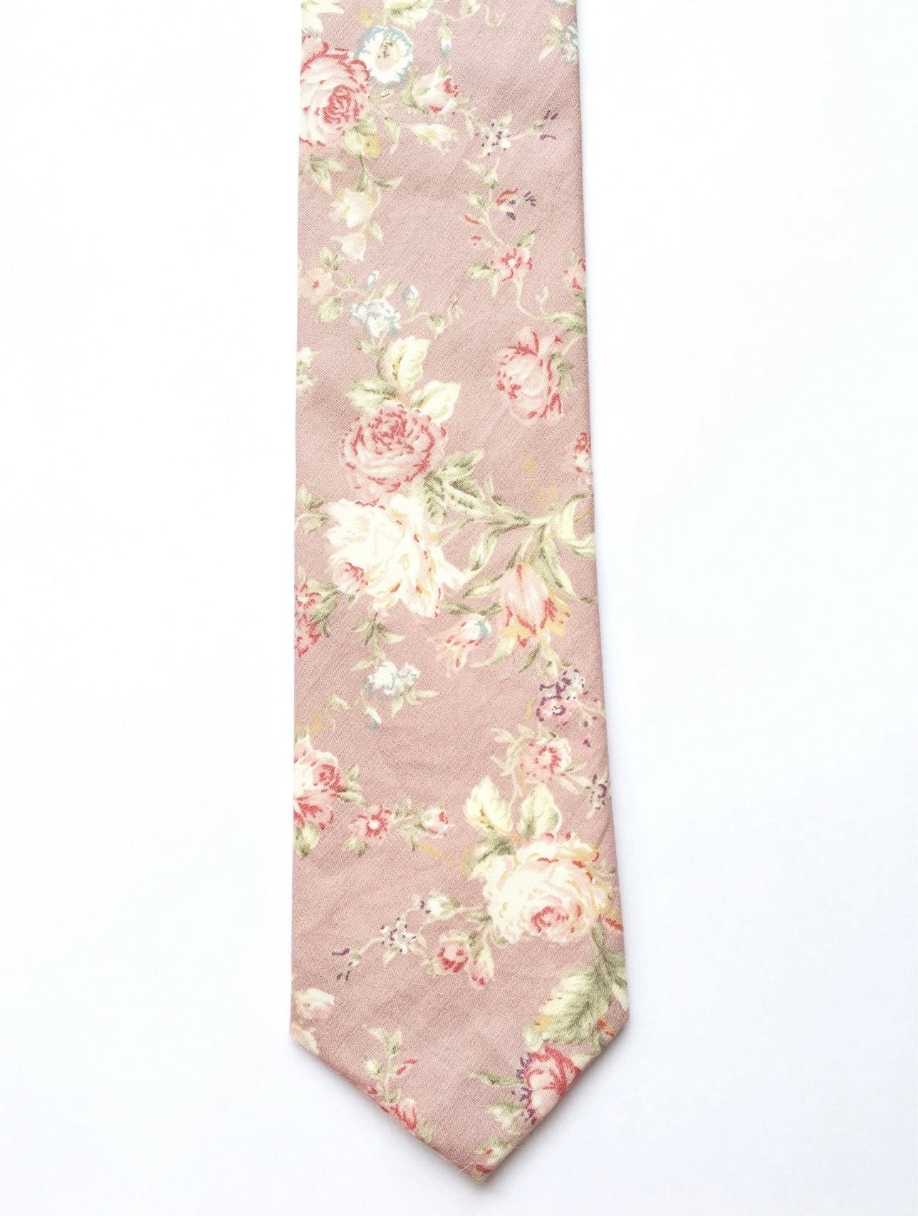 Ties in Blush Pink Floral