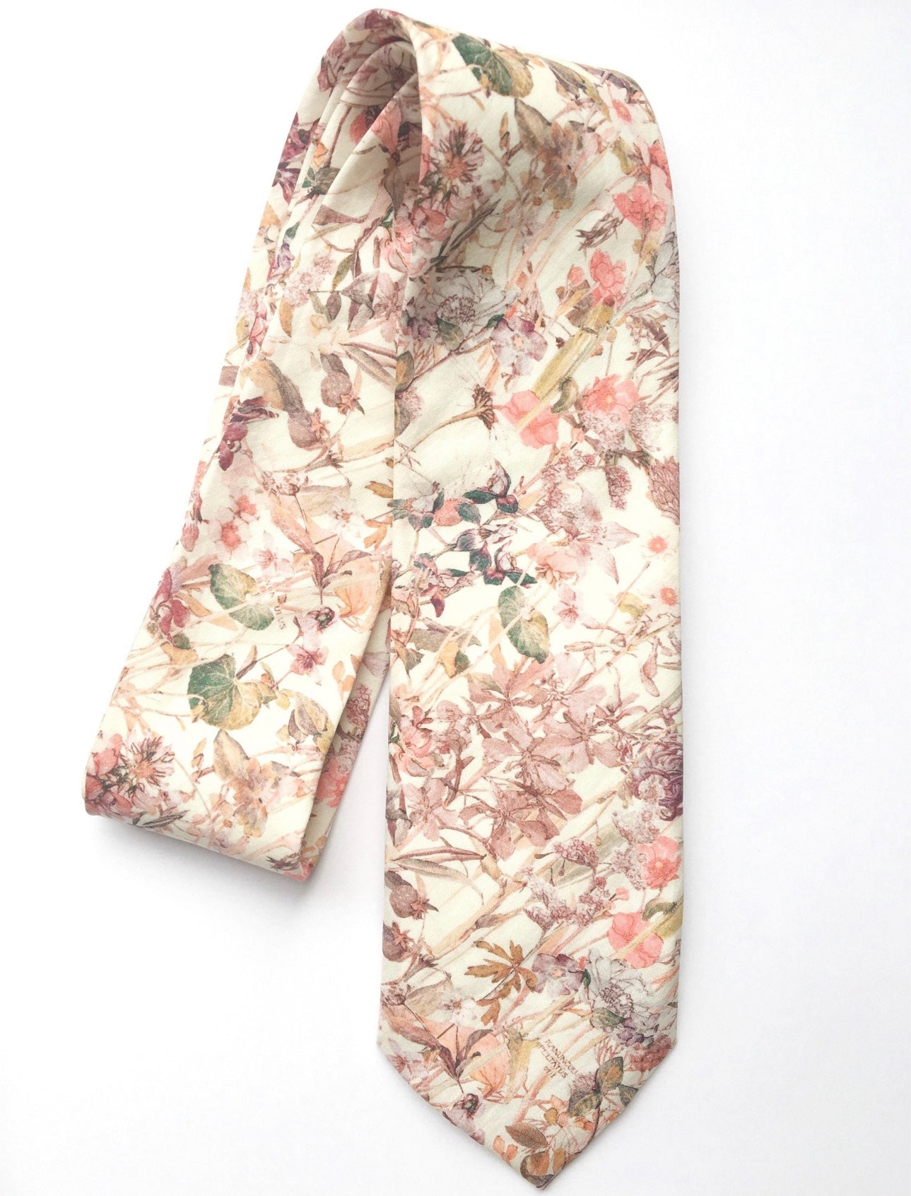 Ties in Liberty Pink Wildflower