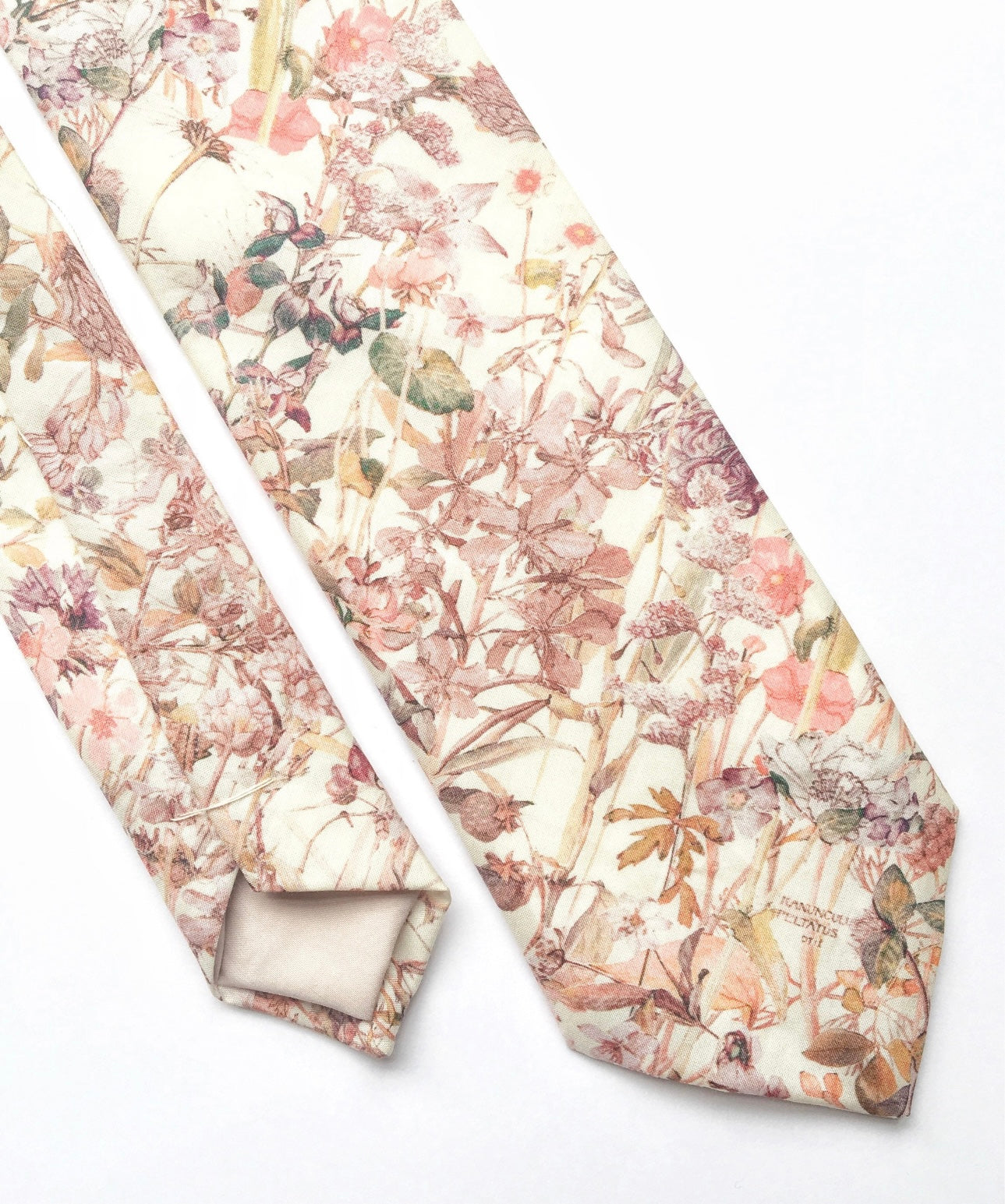 Ties in Liberty Pink Wildflower