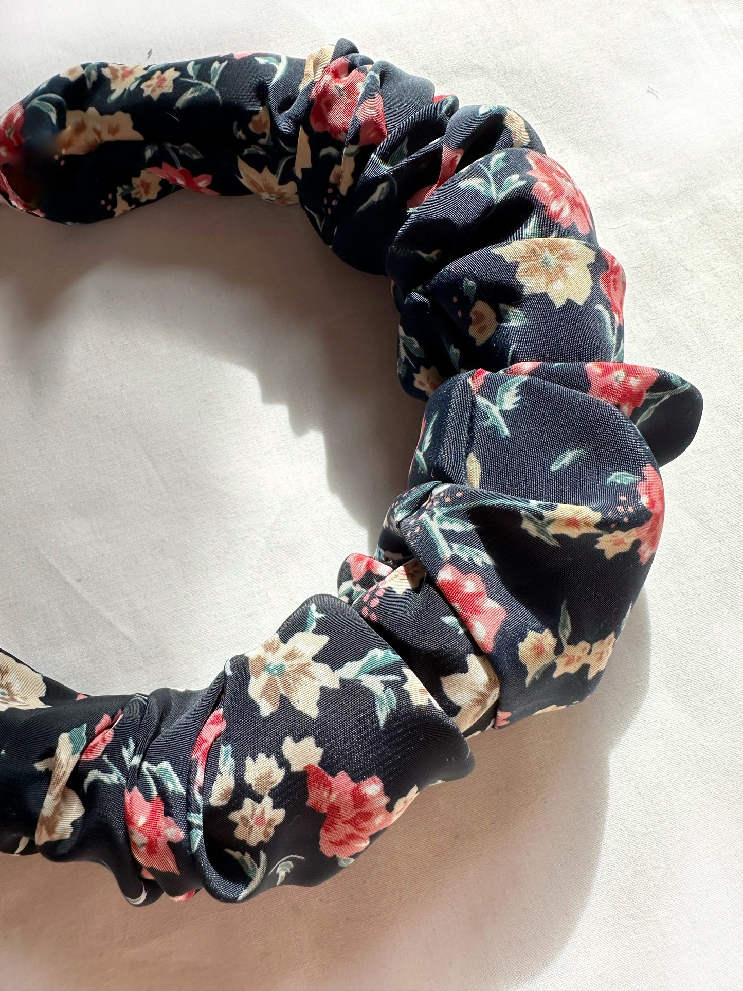 Ruffled Headband in floral print