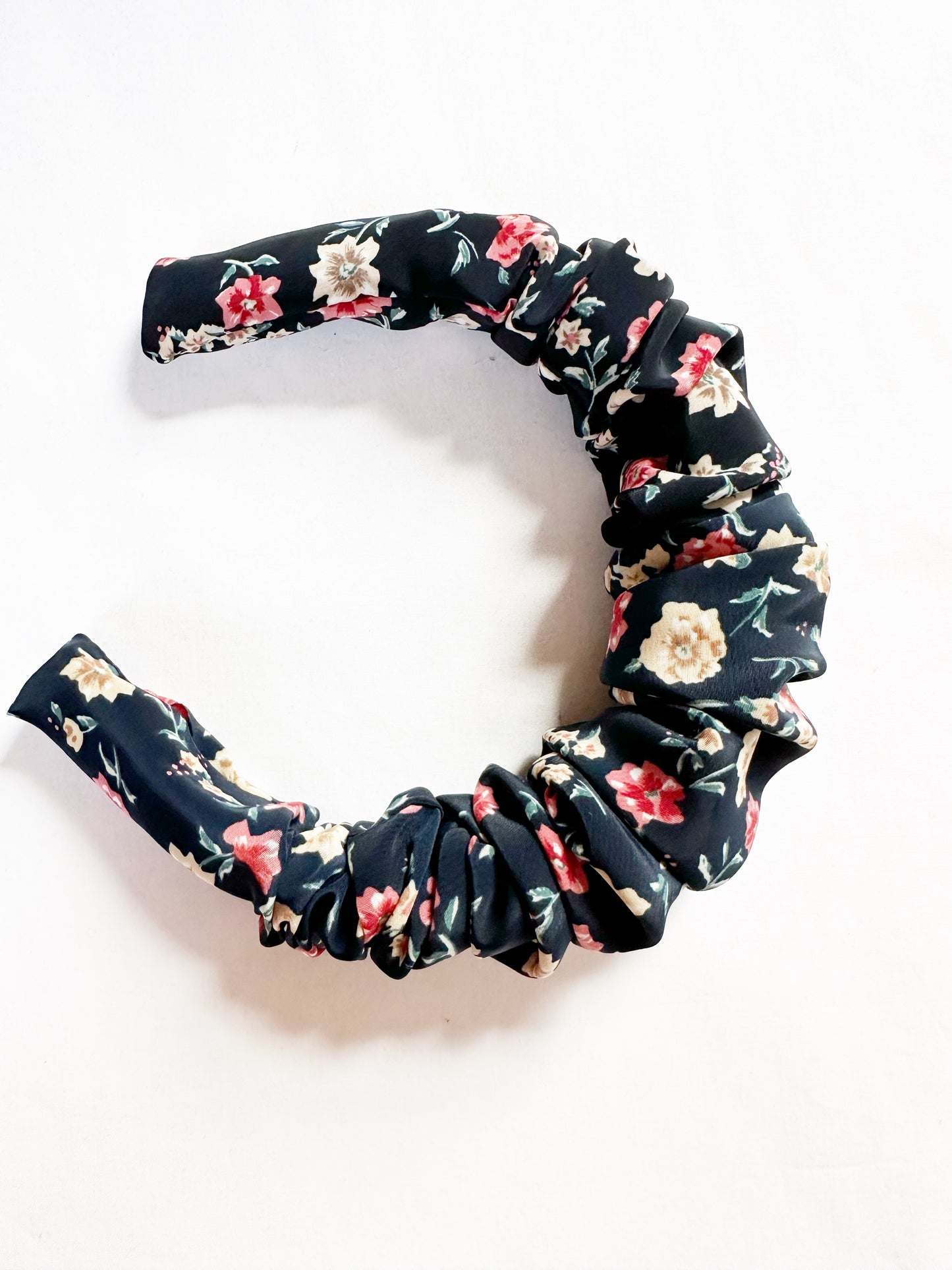 Ruffled Headband in floral print
