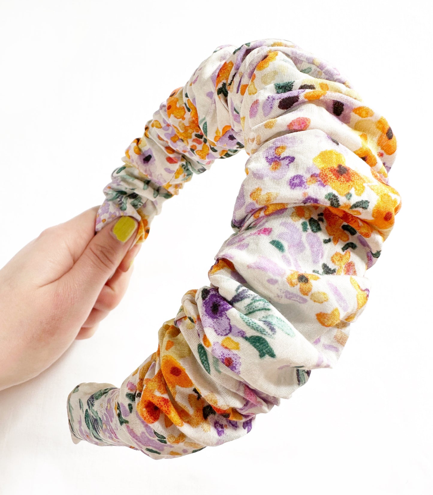 Ruffled Headband in Florence