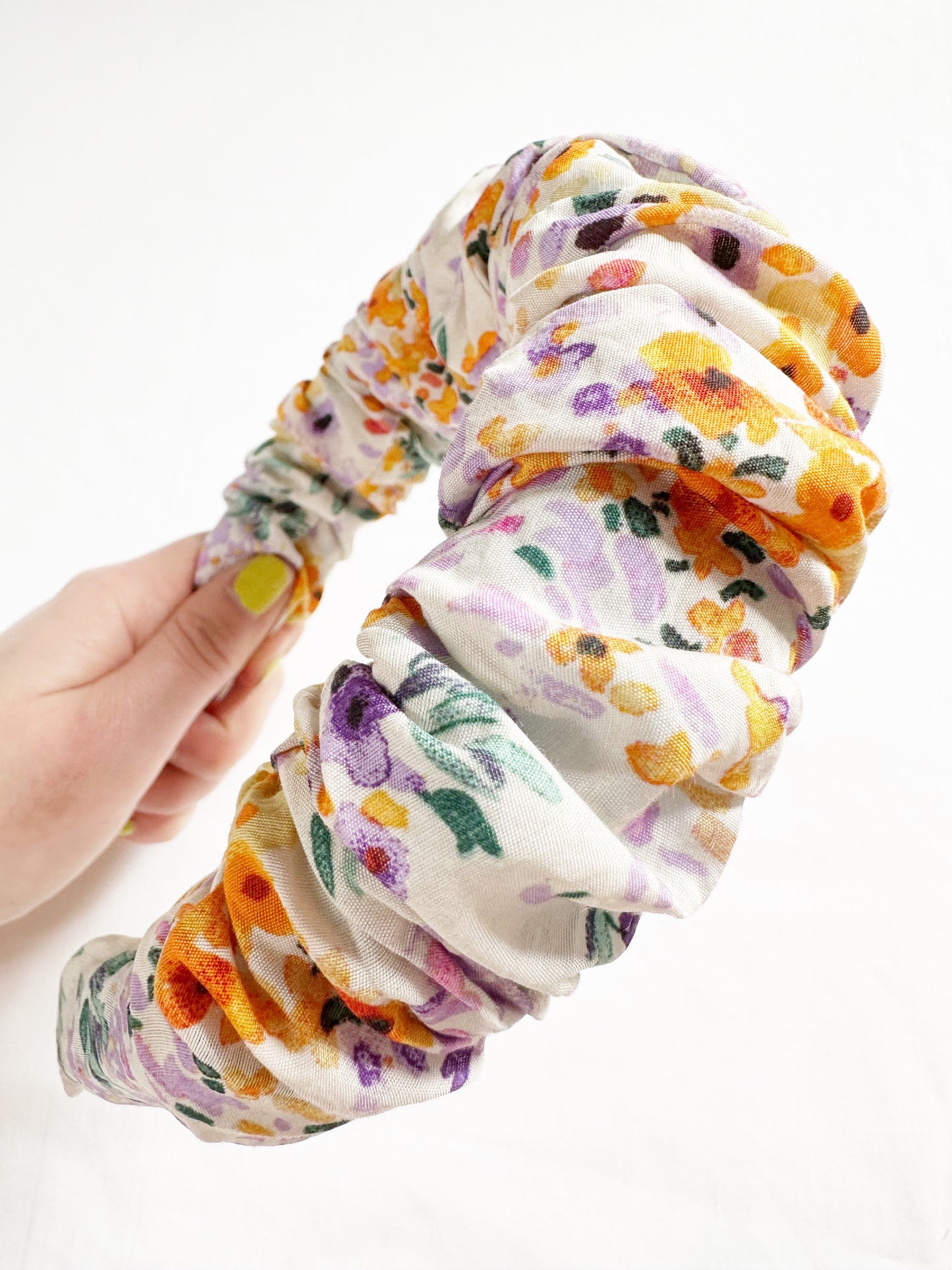 Ruffled Headband in Florence
