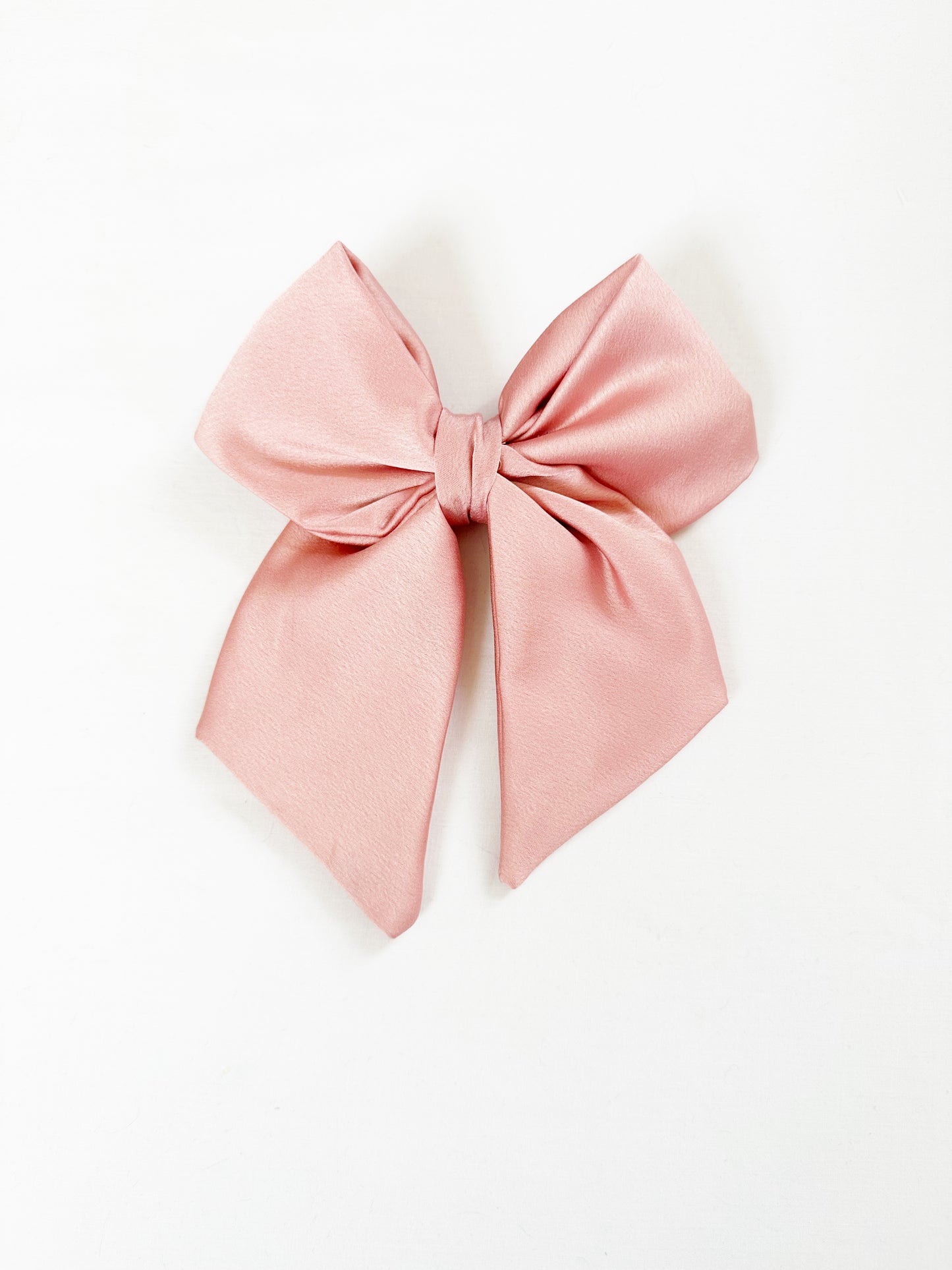 Hair Bow in ballet pink