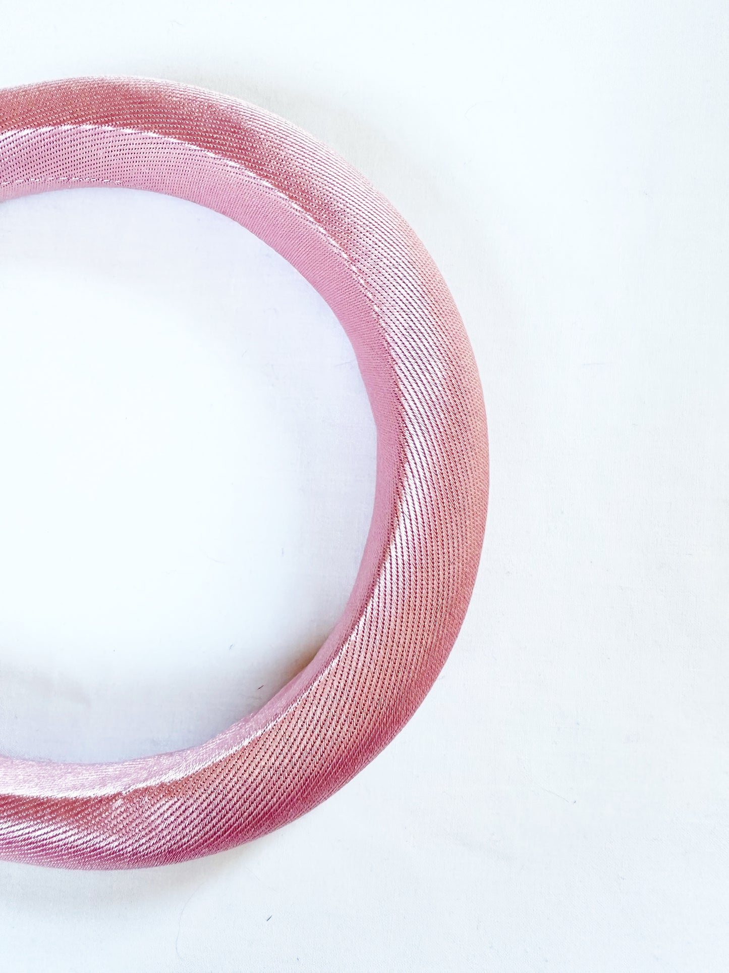 Padded Headband in silky pink