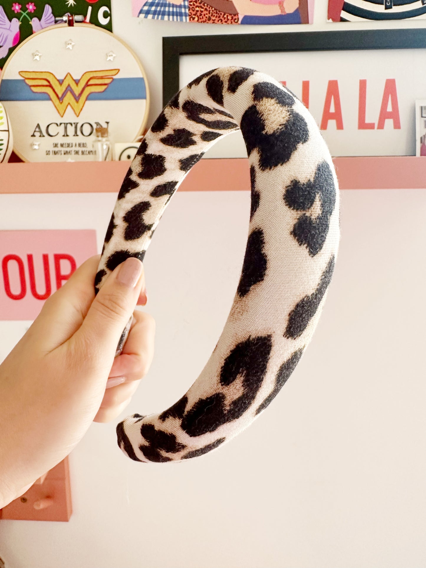 Classic Headband in Leopard Print