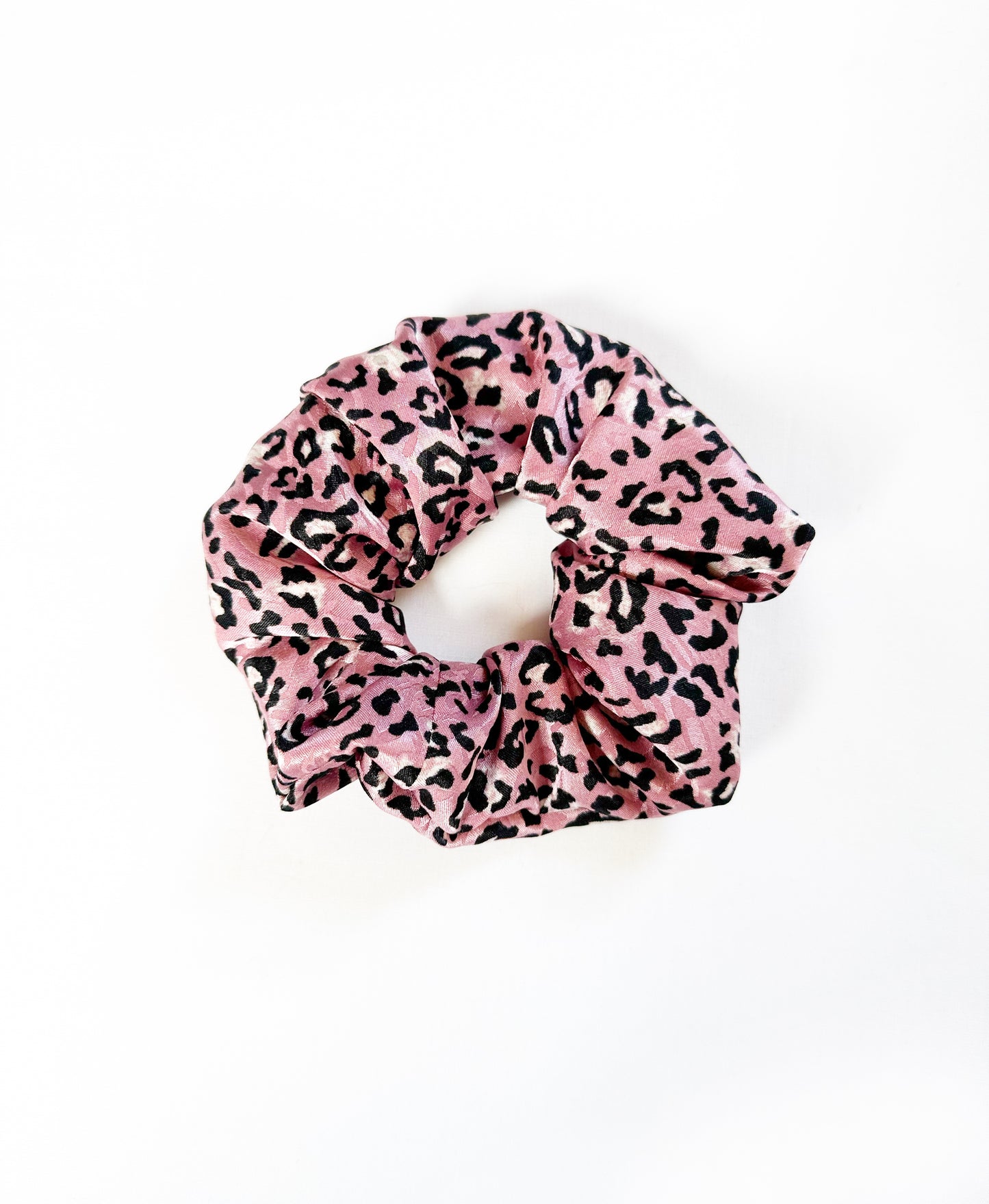 OG Scrunchie in Pink Leopard