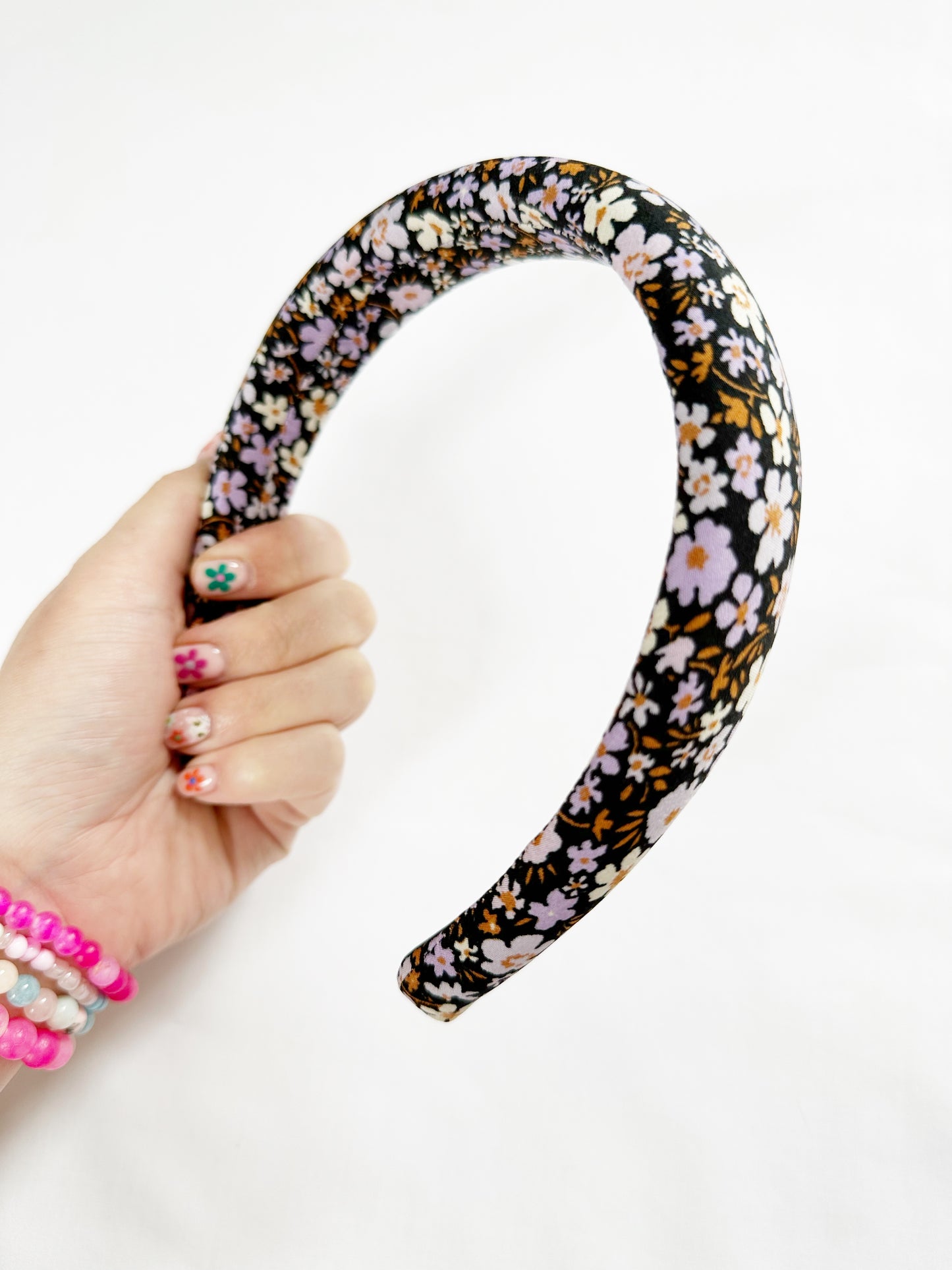 Classic Headband in Lilac Floral