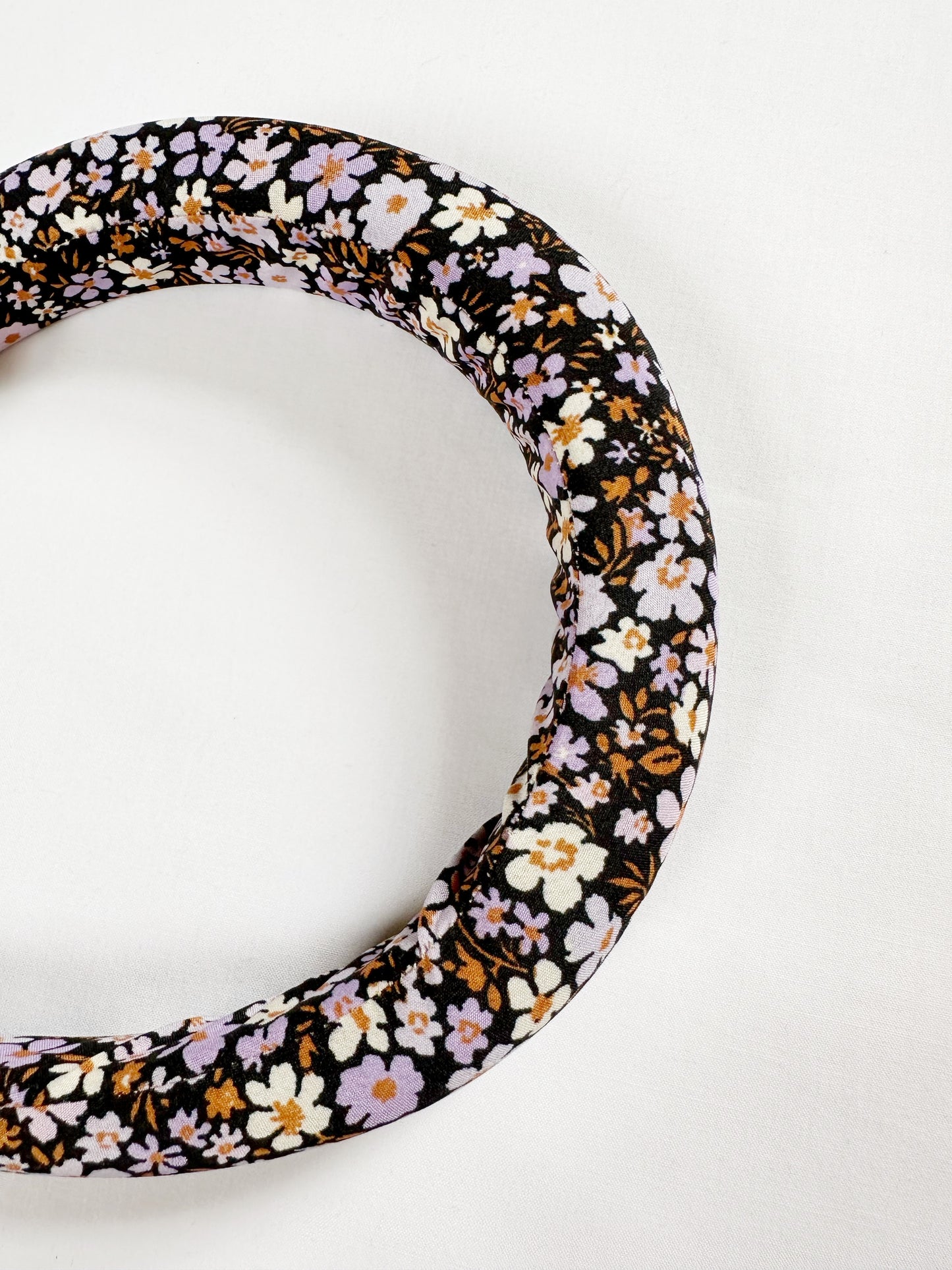 Padded Headband in Lilac Floral