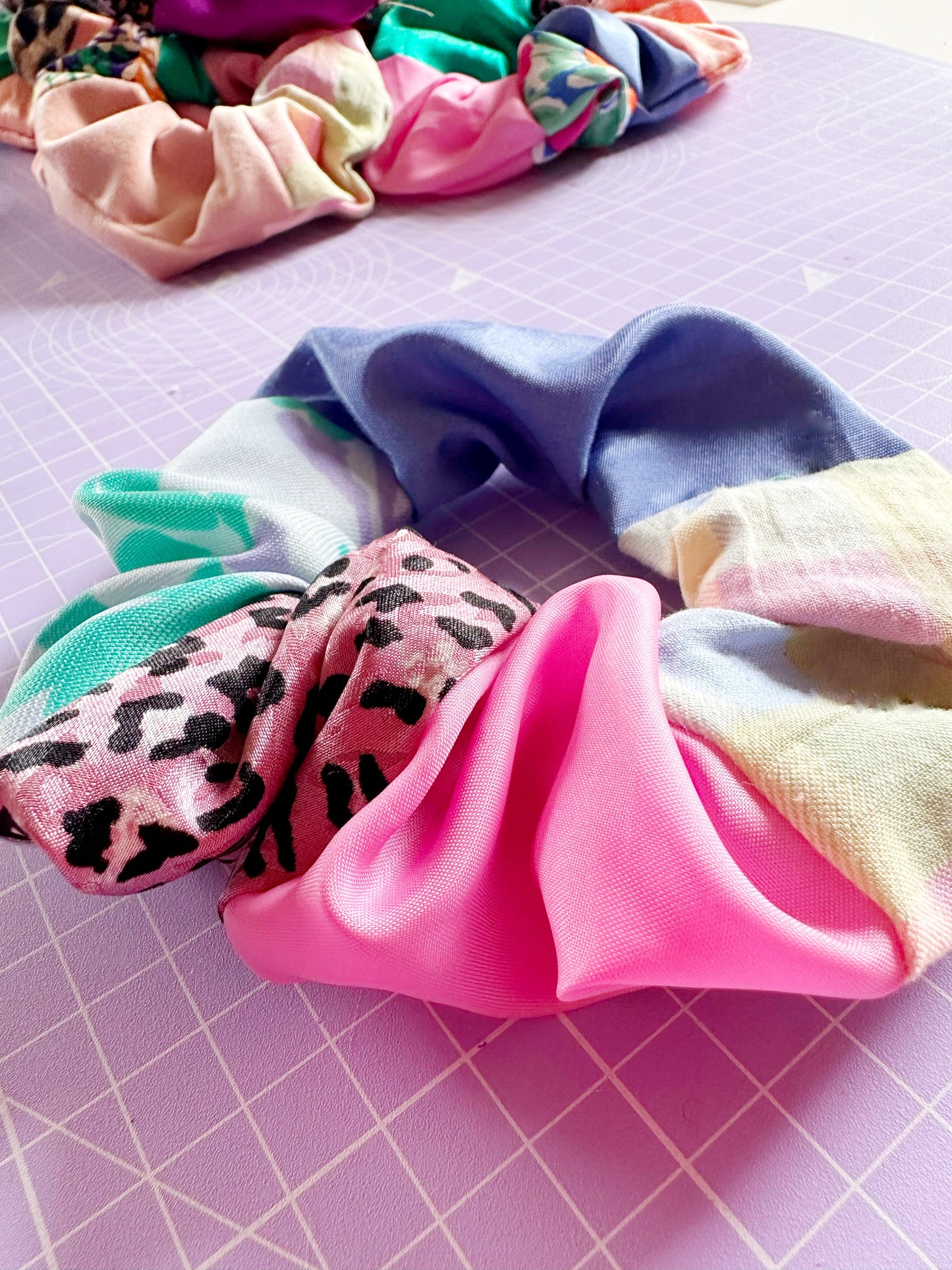 Mini Scrunchie in Patchwork Pick n Mix
