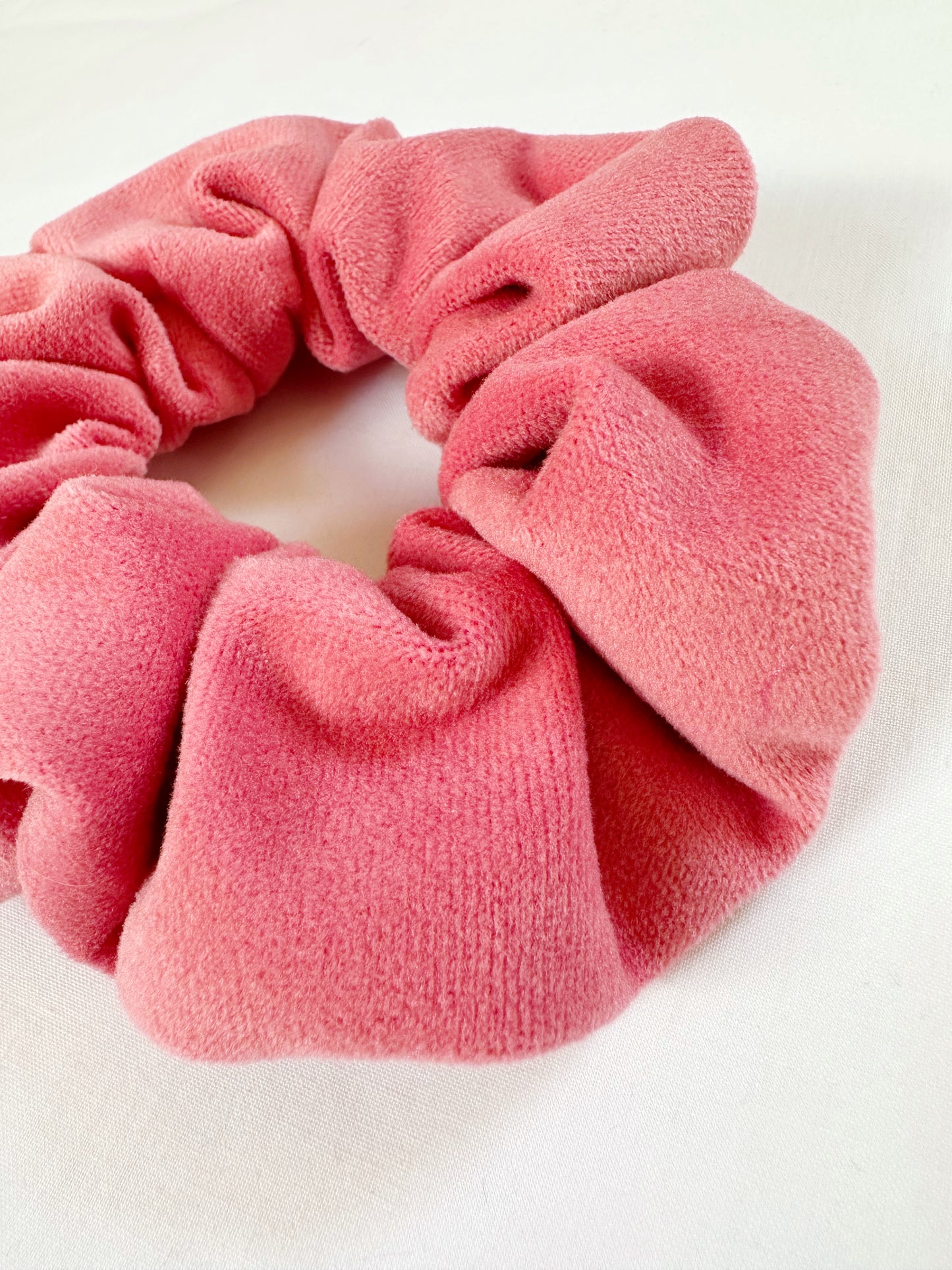 OG Scrunchie in Watermelon velvet