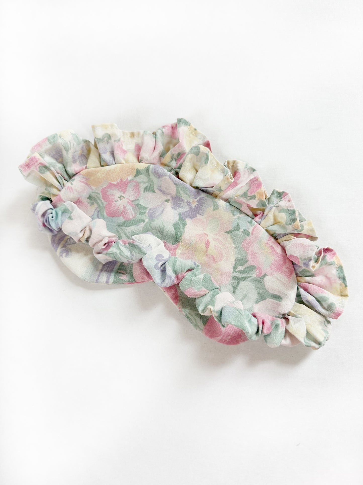 Sleep Mask in ruffle floral