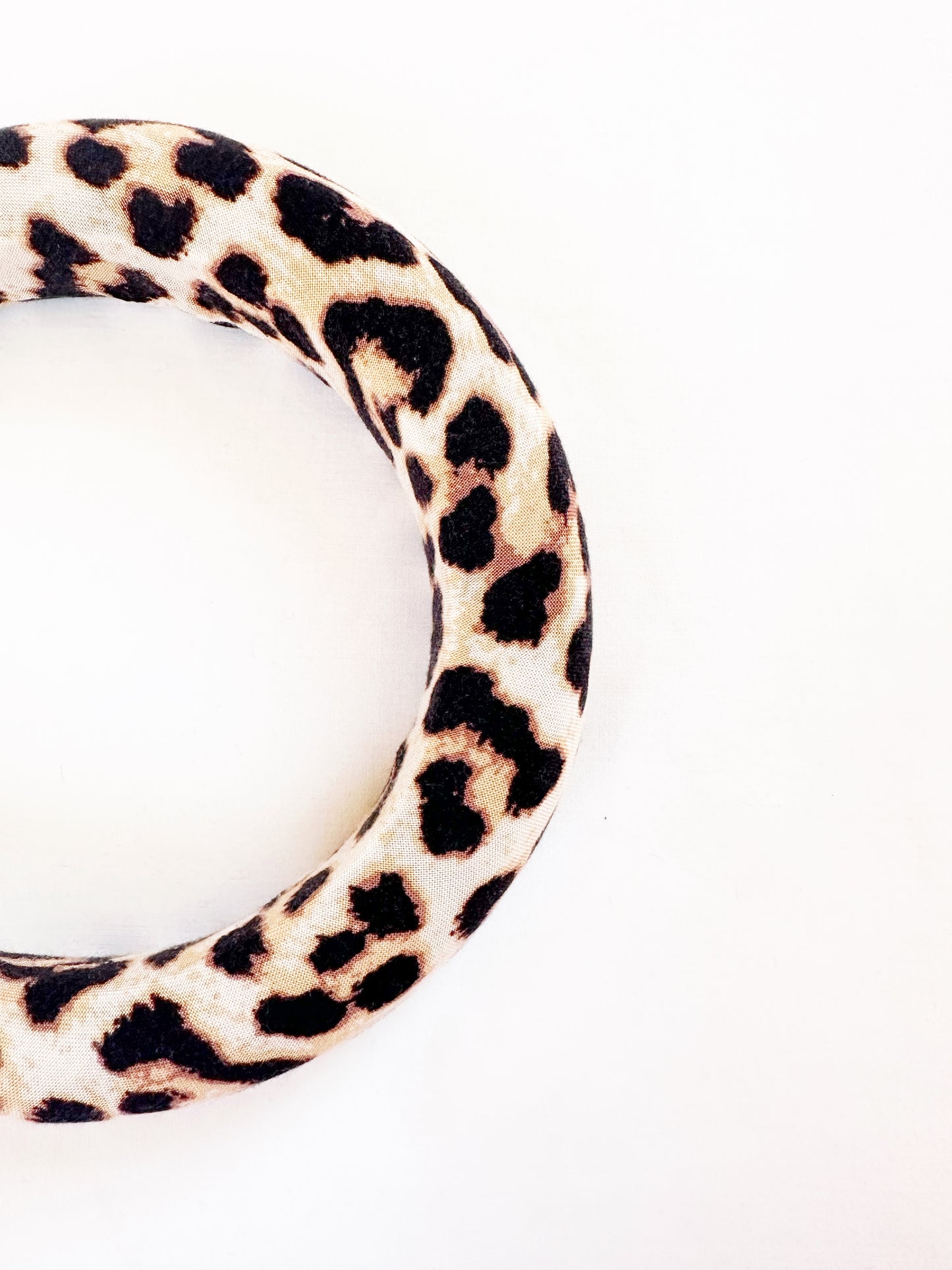 Padded Headband in Leopard Print