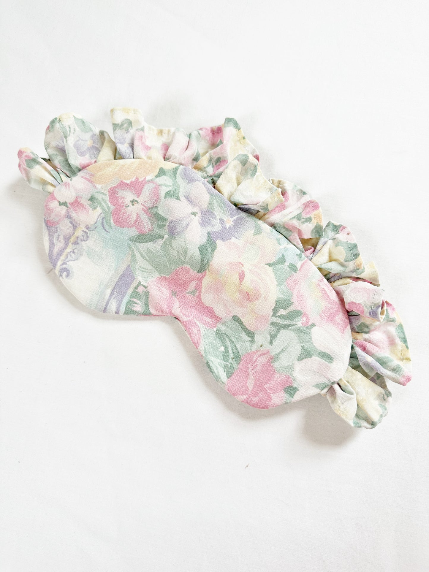 Sleep Mask in ruffle floral