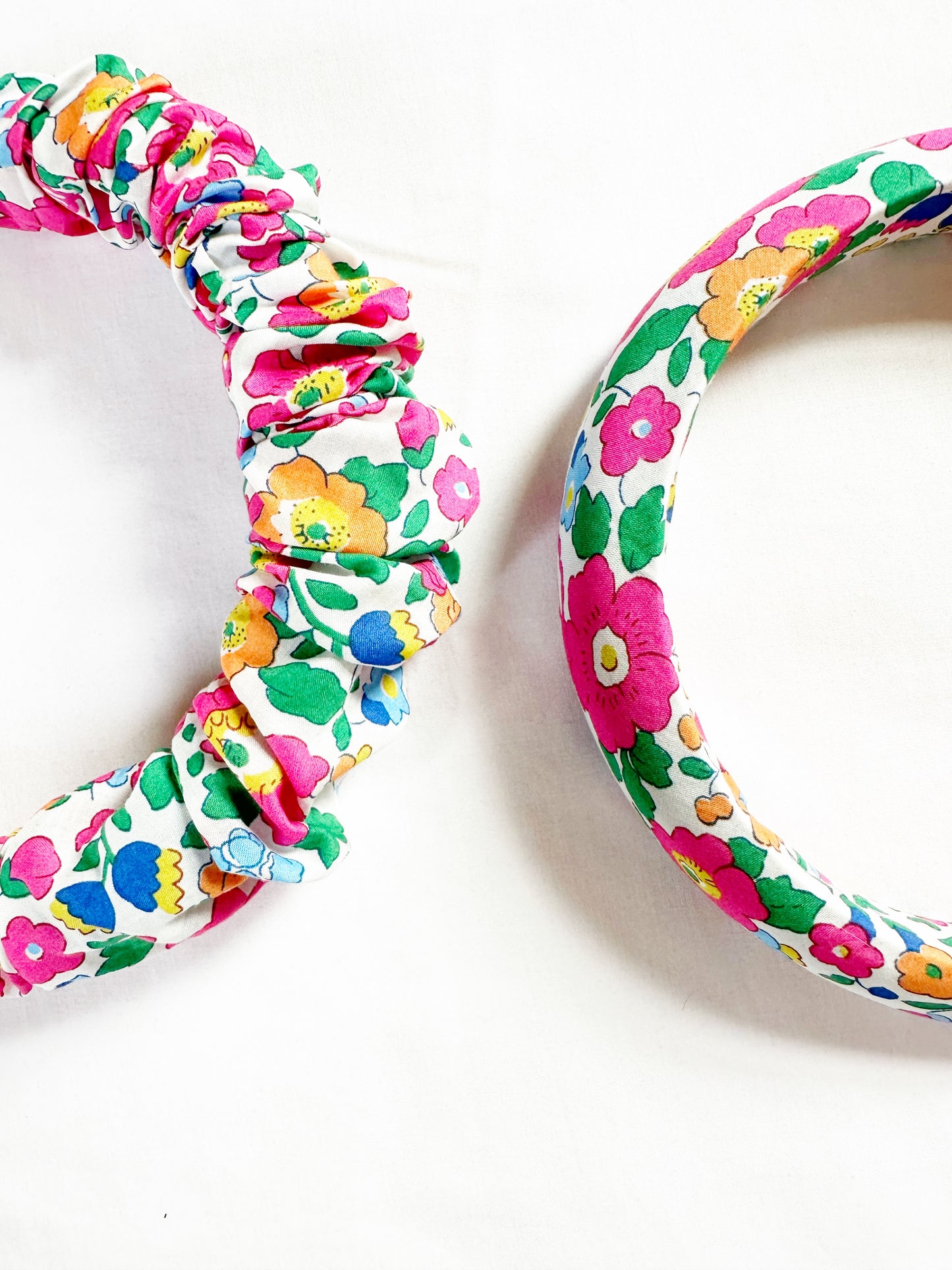Classic Headband in Liberty Betsy pink floral