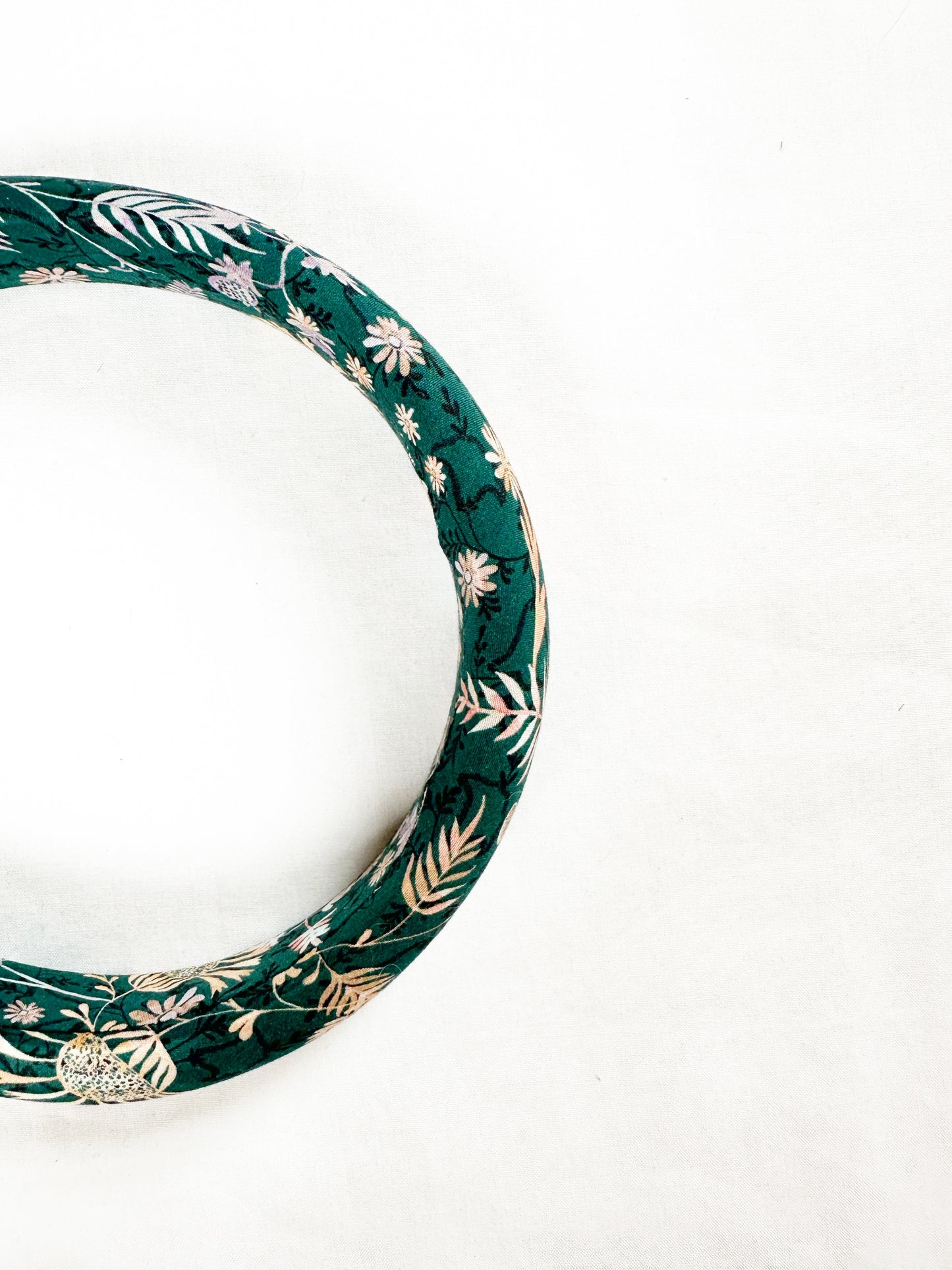 Liberty Classic Headband in dark teal floral