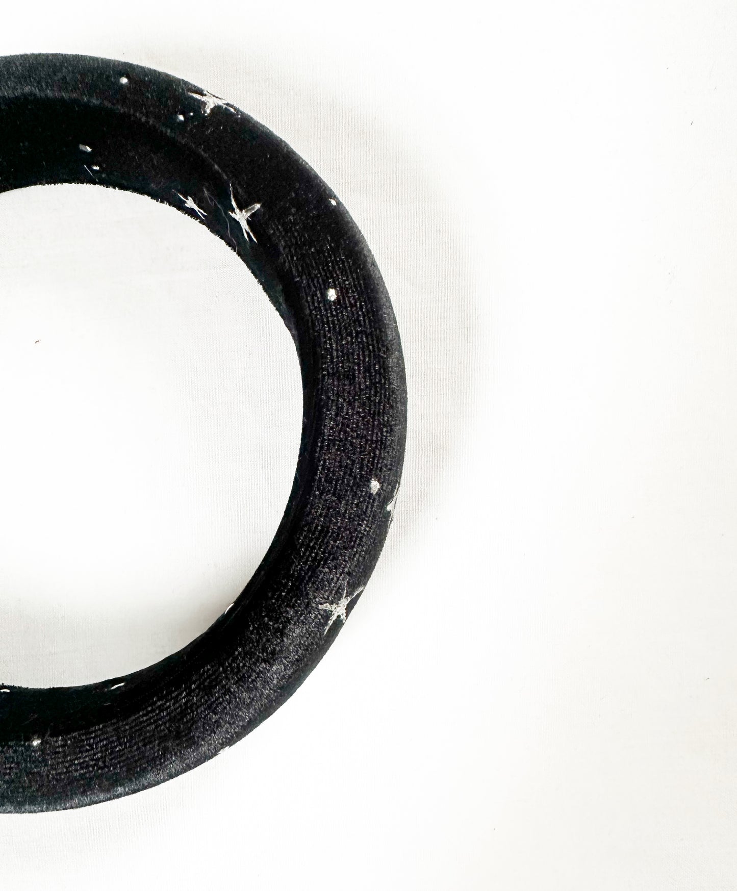 Classic Headband in black and silver star