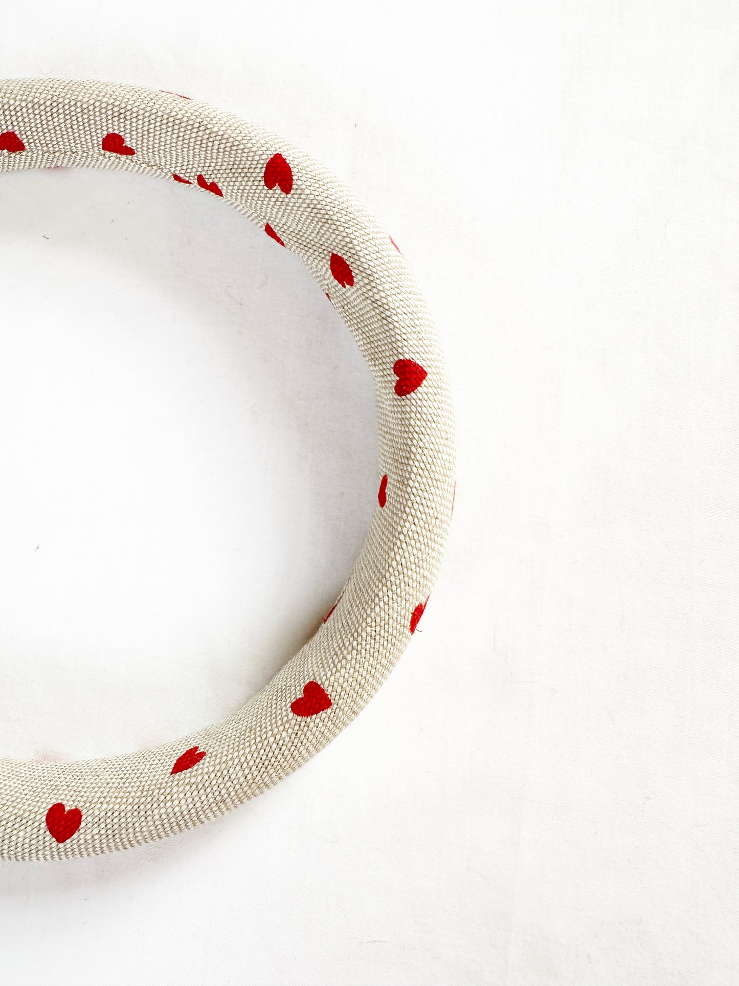 Classic Headband in heart print